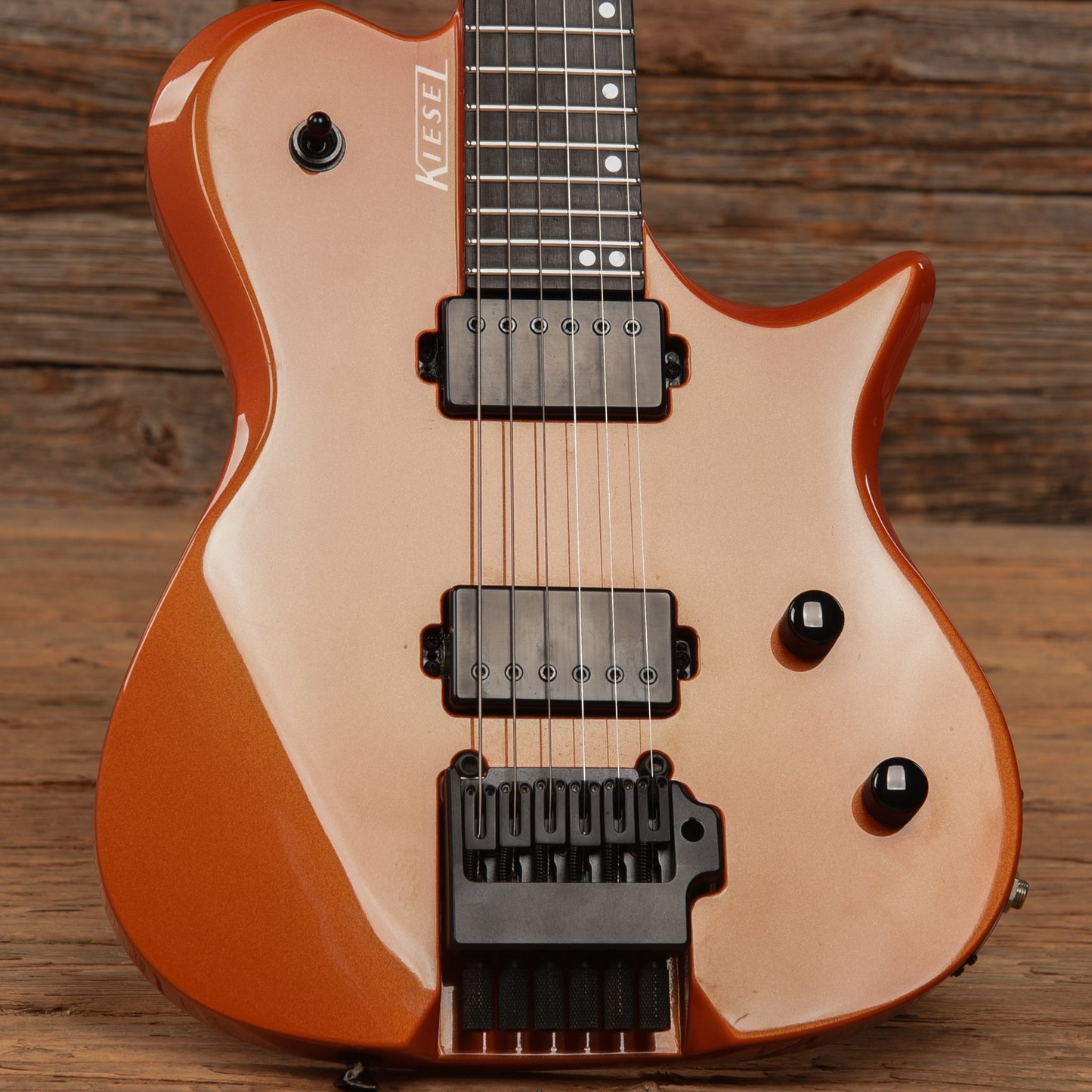 Kiesel Leia Lambo Orange Electric Guitars / Solid Body