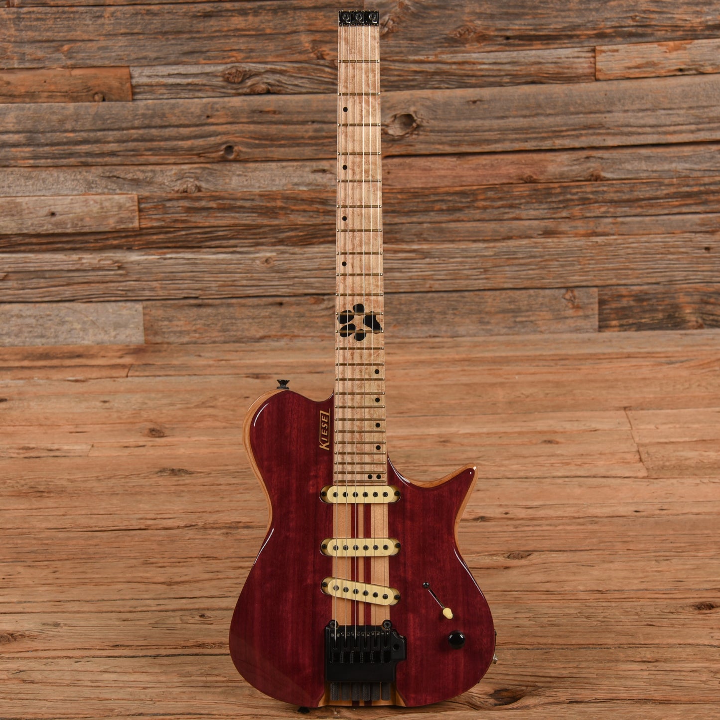 Kiesel Leia Transparent Purple Electric Guitars / Solid Body
