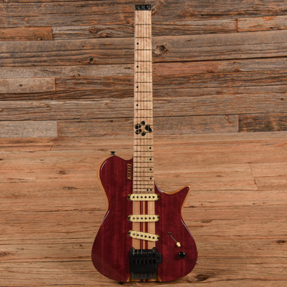 Kiesel Leia Transparent Purple Electric Guitars / Solid Body