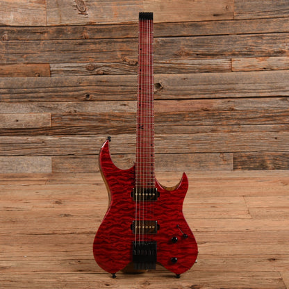 Kiesel Vader Transparent Red Electric Guitars / Solid Body