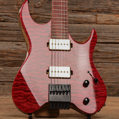 Kiesel Vader Transparent Red Electric Guitars / Solid Body
