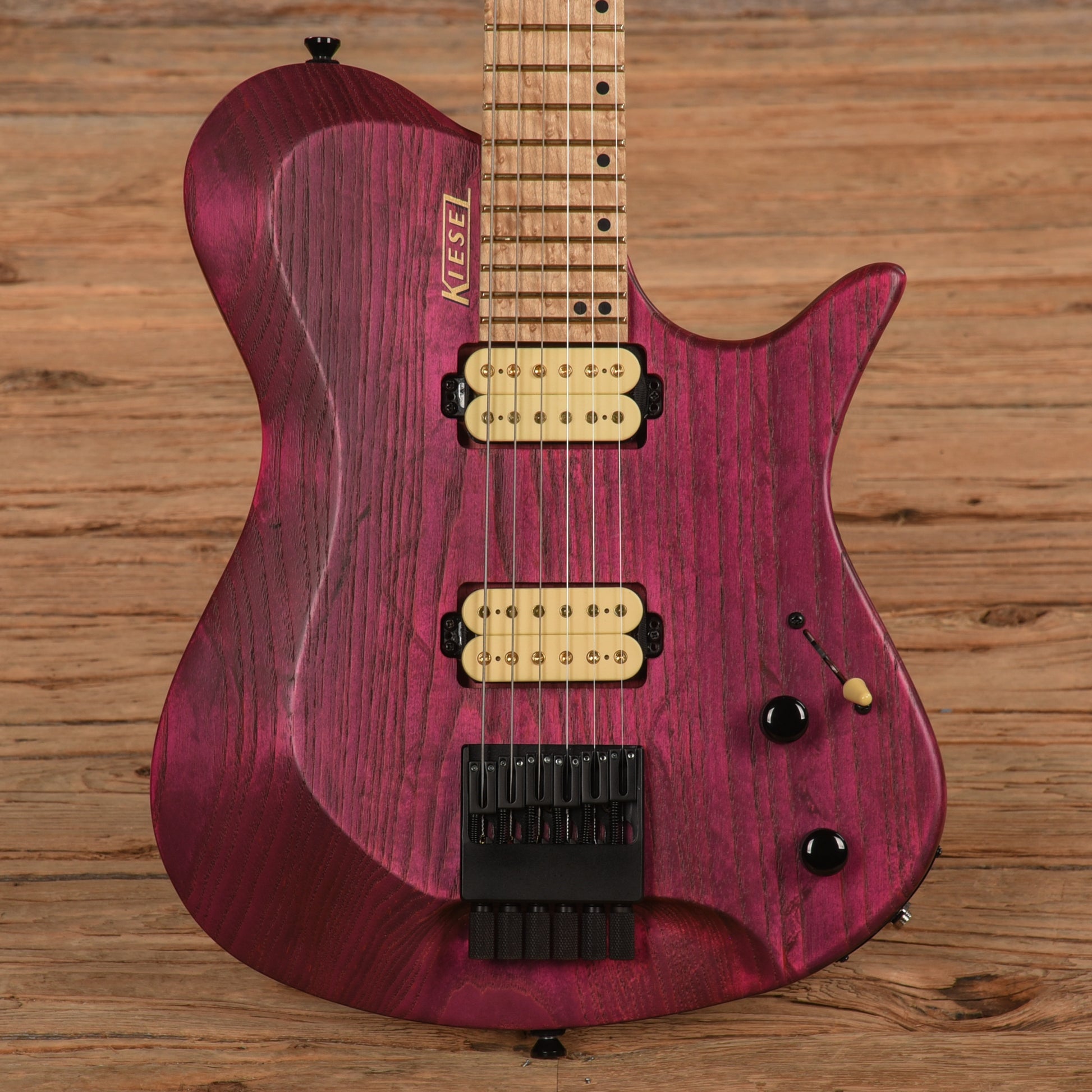 Kiesel Zeus Transparent Pink 2020 Electric Guitars / Solid Body