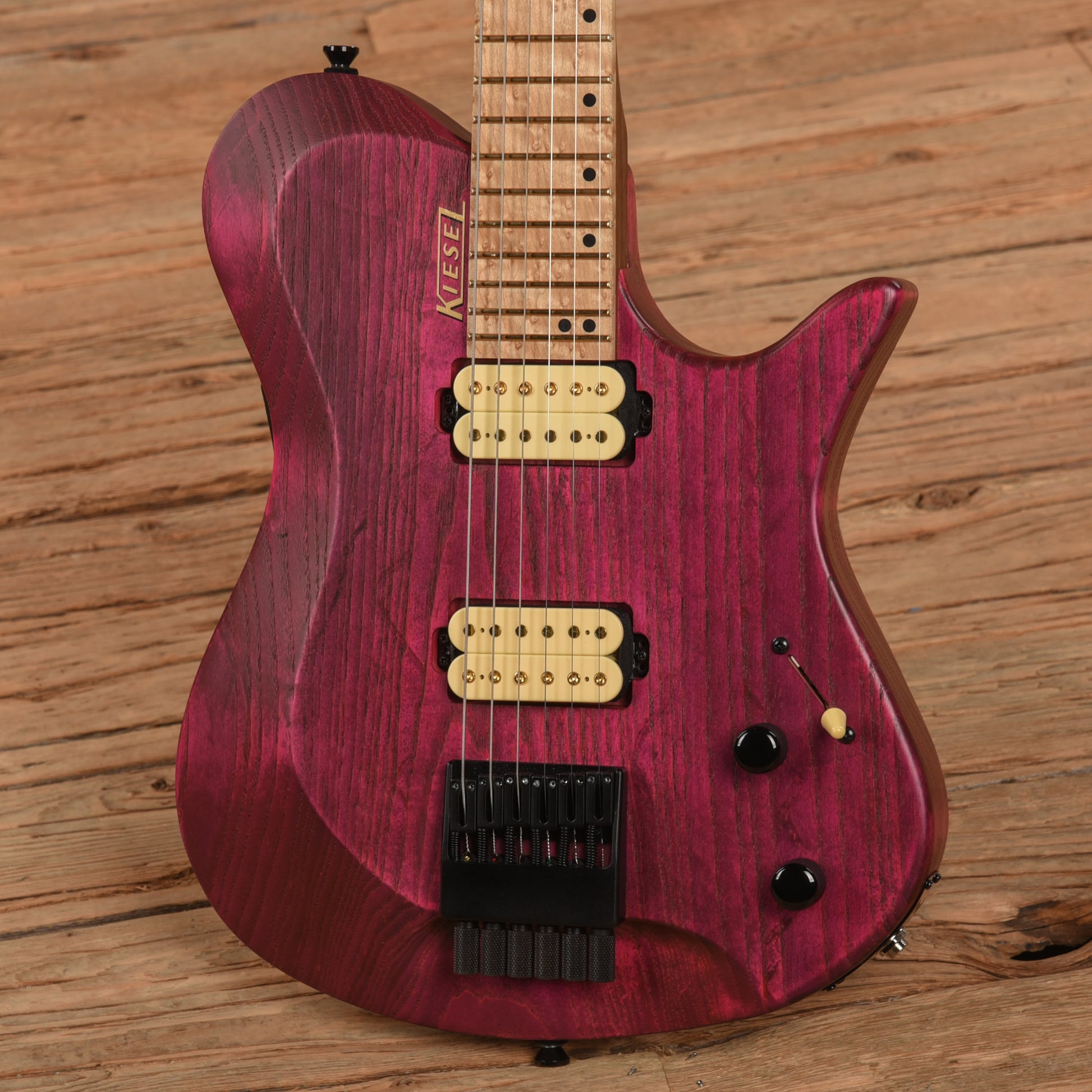 Kiesel Zeus Transparent Pink 2020 Electric Guitars / Solid Body