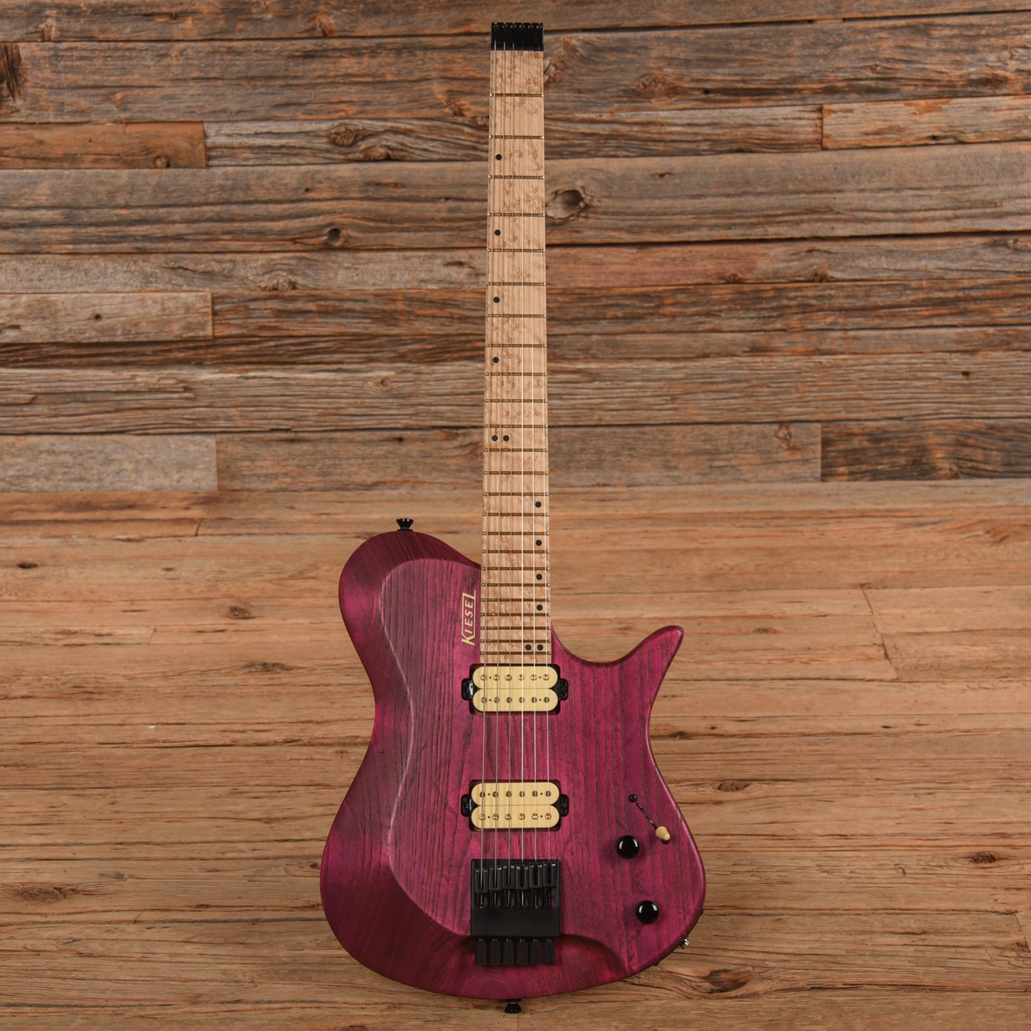 Kiesel Zeus Transparent Pink 2020 Electric Guitars / Solid Body