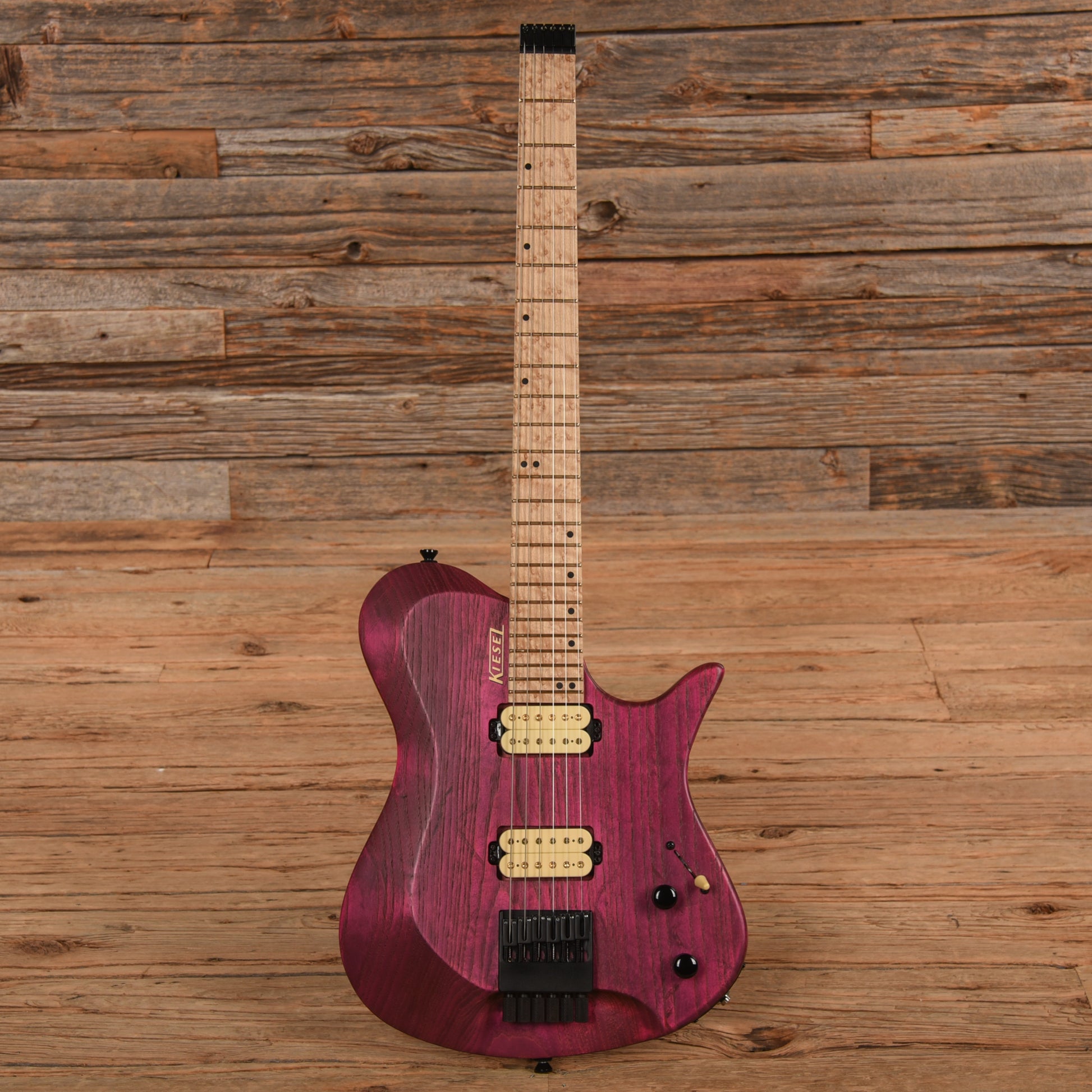 Kiesel Zeus Transparent Pink 2020 Electric Guitars / Solid Body