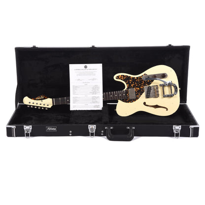 Kithara Astral Light Relic Vintage Cream Electric Guitars / Solid Body