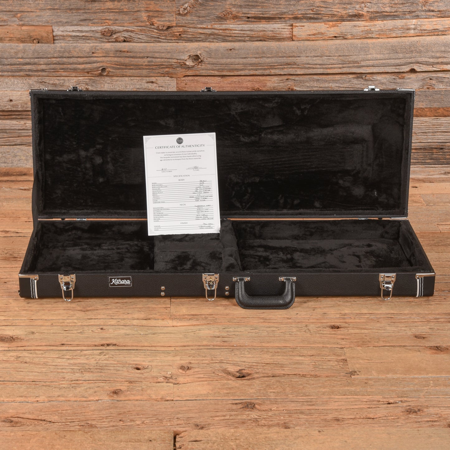 Kithara Harland Baritone Black 2024 Electric Guitars / Solid Body