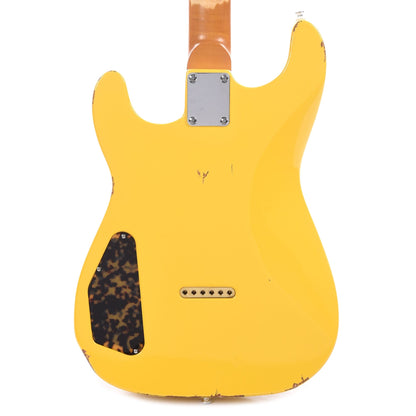 Kithara Harland Baritone Light Relic Butterscotch (Serial #143) Electric Guitars / Solid Body