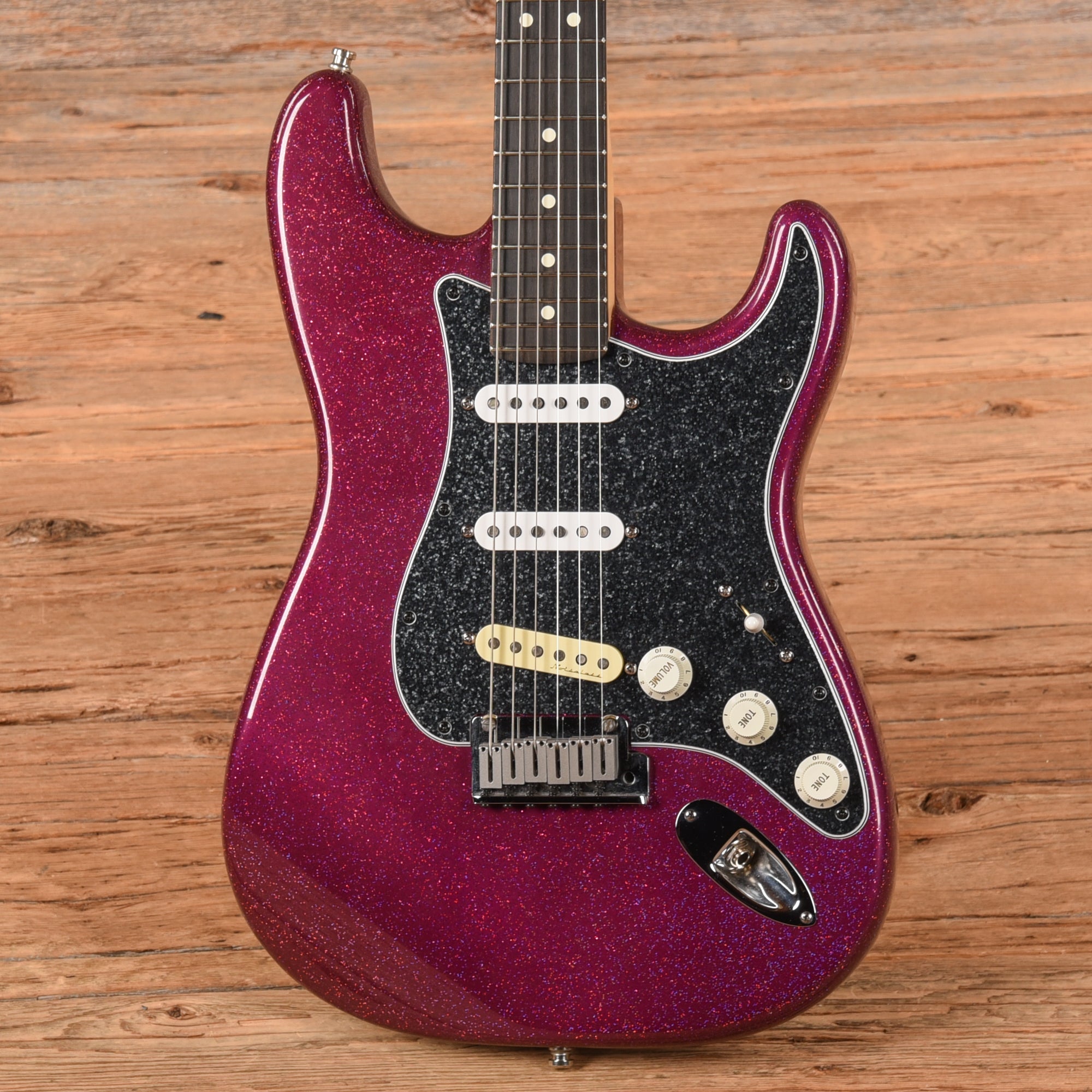 Fender American Professional Stratocaster Neck with Unknown Body Pink Sparkle 2019