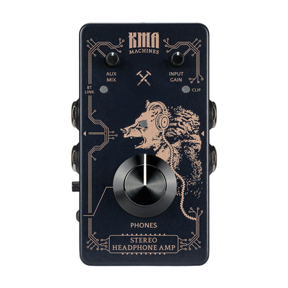 KMA Stereo Headphone Amp with Bluetooth, Aux Mix, and Switchable Pass-Thru Amps / Guitar Amps / Guitar Headphone Amps