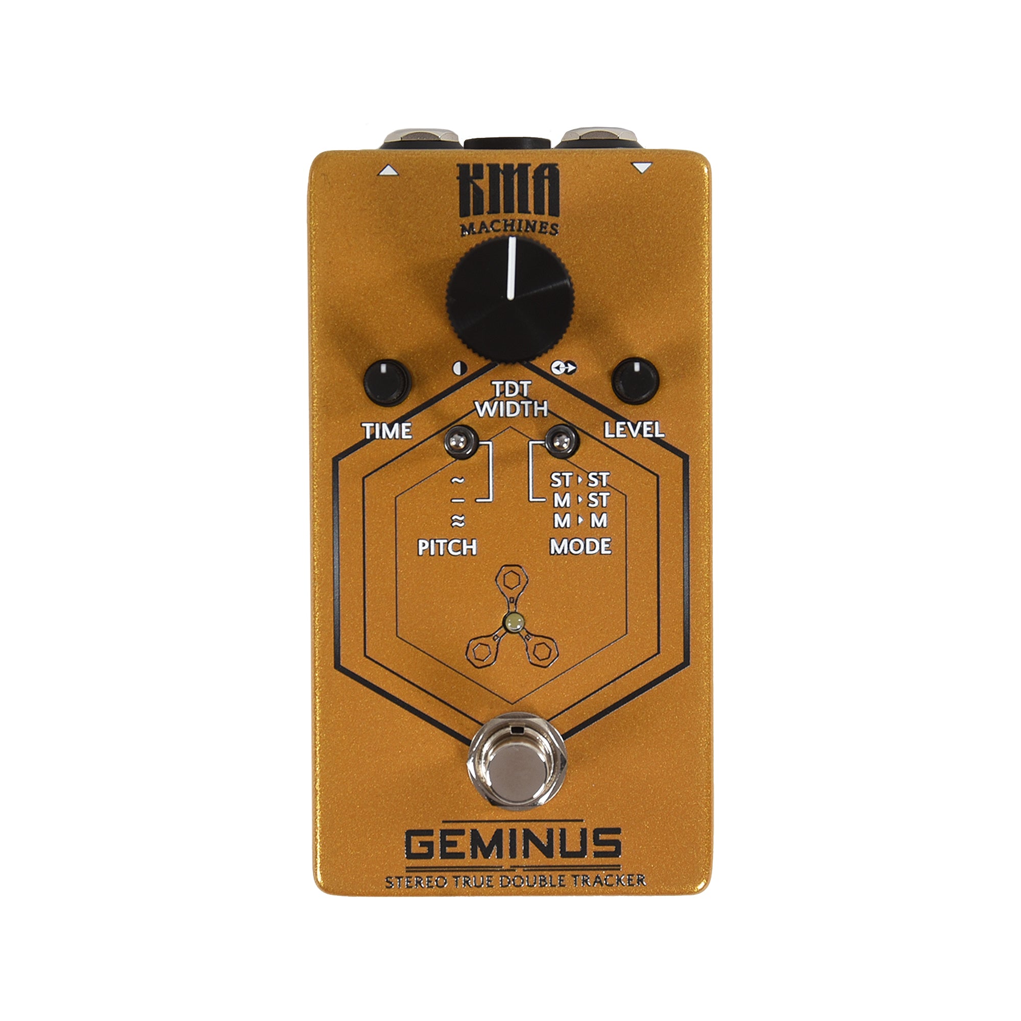 KMA Machines Geminus Stereo True Double Tracker Pedal Effects and Pedals / Delay