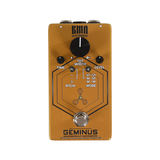 KMA Machines Geminus Stereo True Double Tracker Pedal Effects and Pedals / Delay