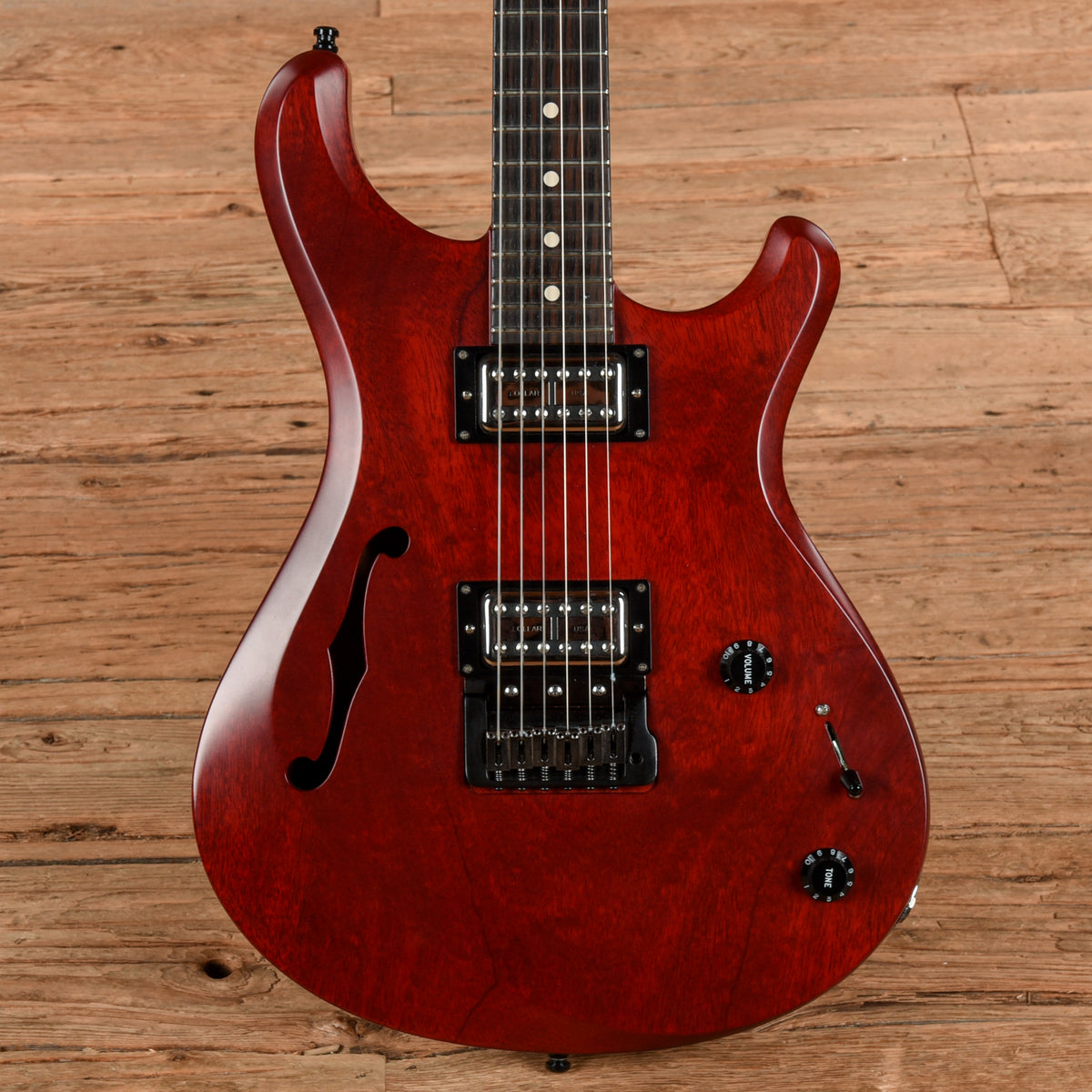 Knaggs Severn T Buck T3-Hollowbody Burgundy 2017 Electric Guitars