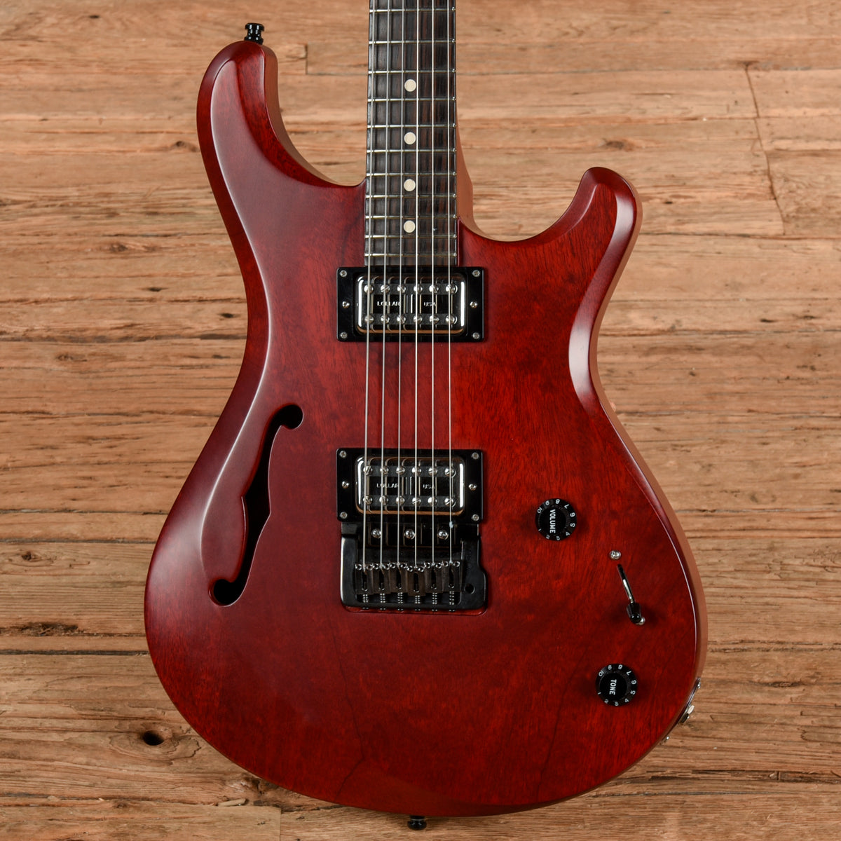 Knaggs Severn T Buck T3-Hollowbody Burgundy 2017 Electric Guitars