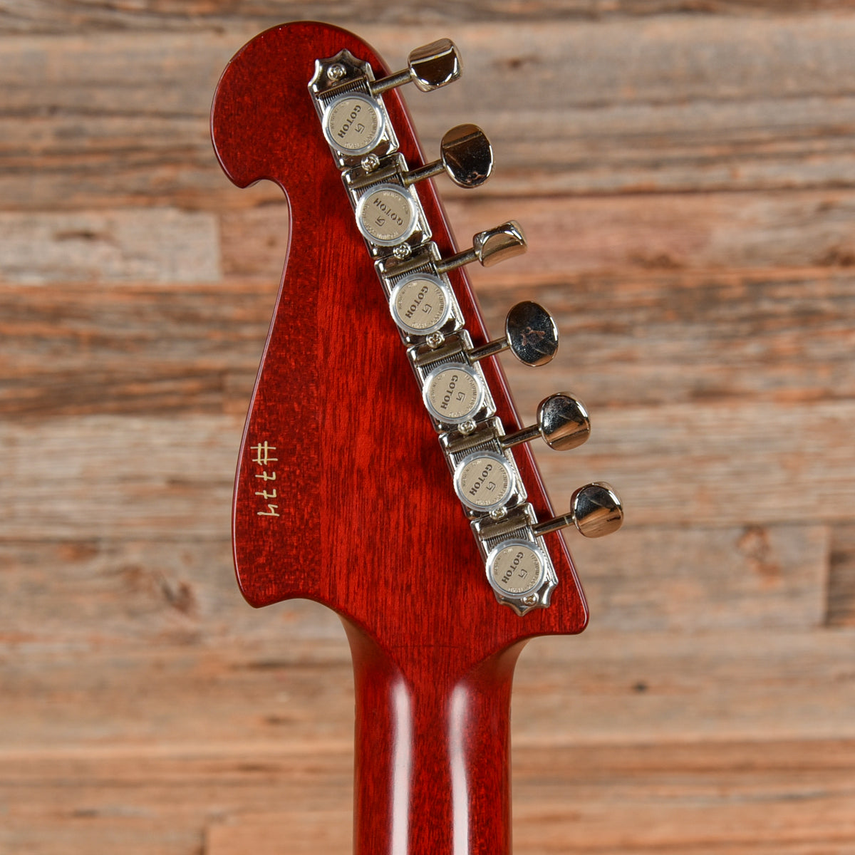 Knaggs Severn T Buck T3-Hollowbody Burgundy 2017 Electric Guitars