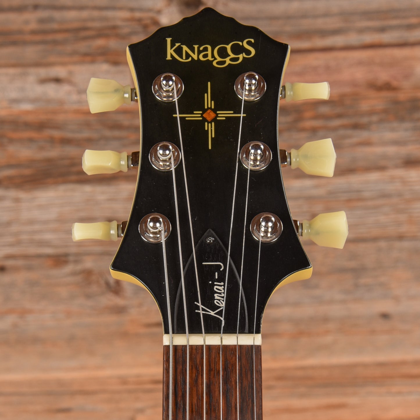 Knaggs Kenai J Yellow Electric Guitars / Solid Body