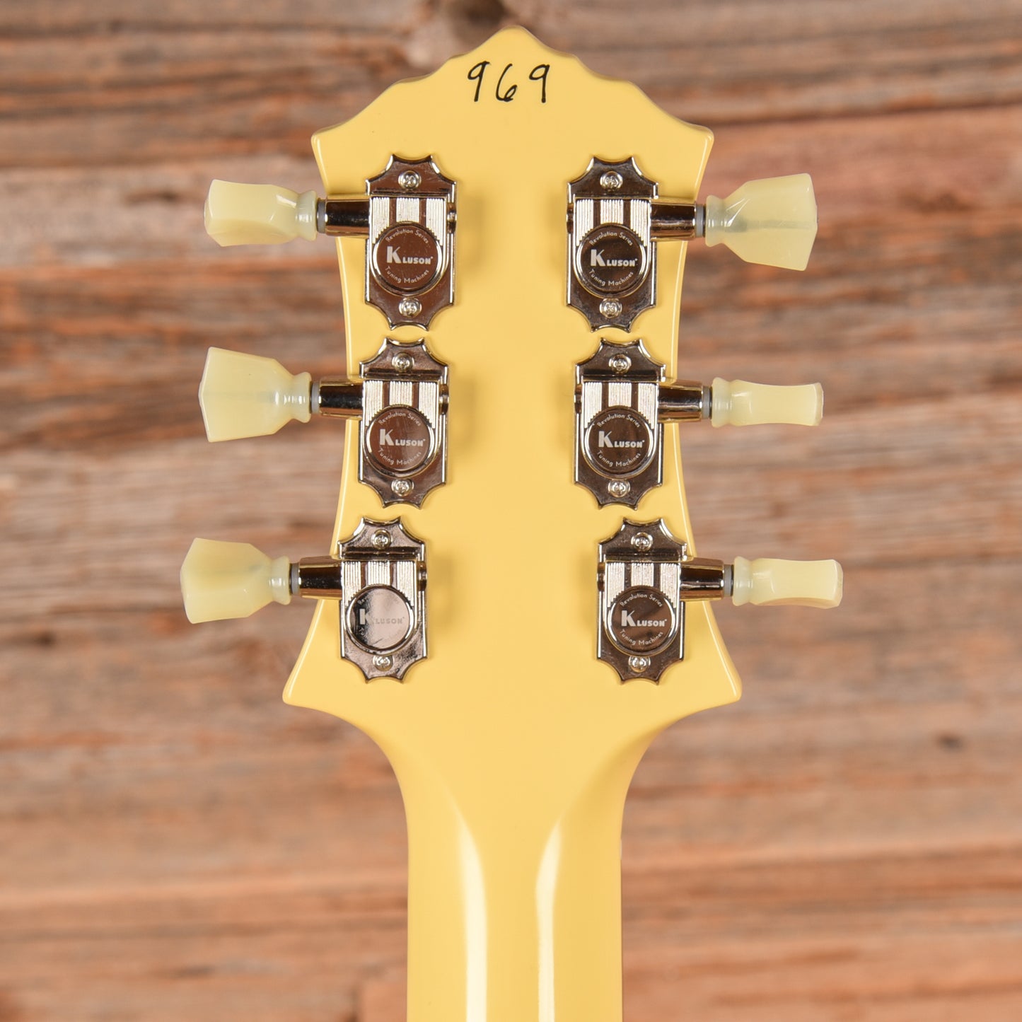Knaggs Kenai J Yellow Electric Guitars / Solid Body