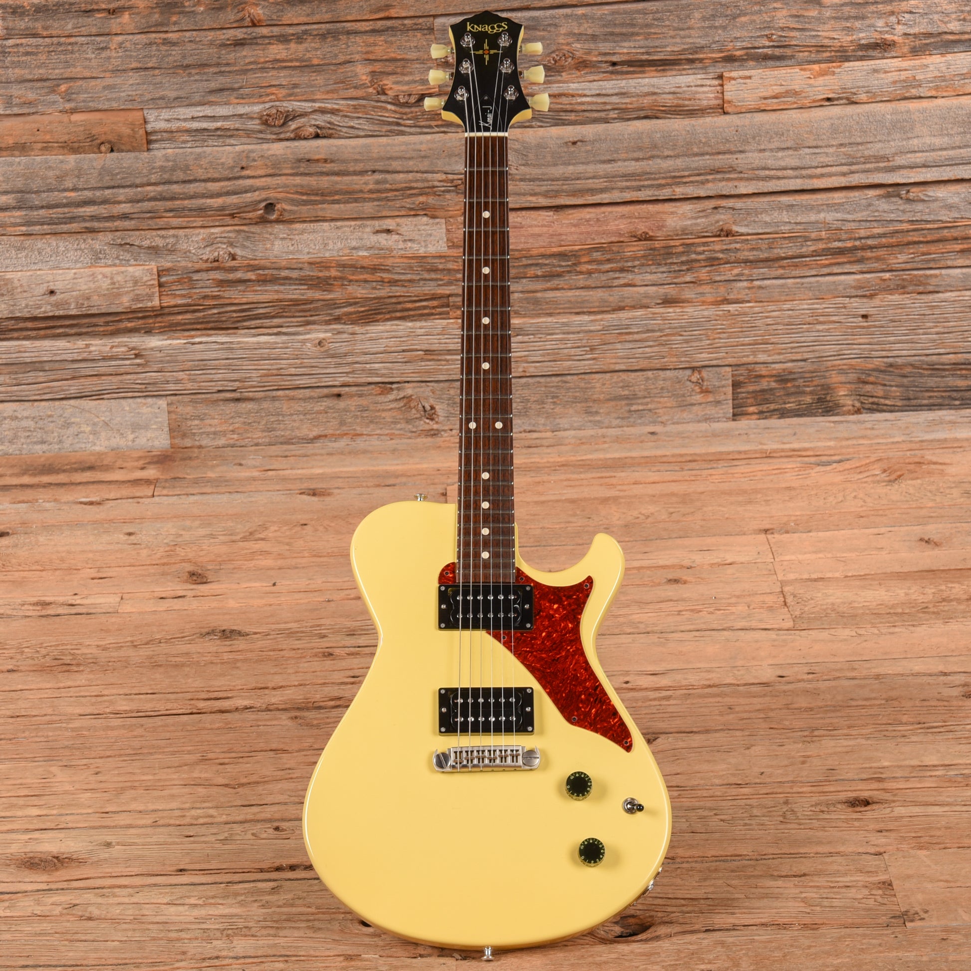 Knaggs Kenai J Yellow Electric Guitars / Solid Body