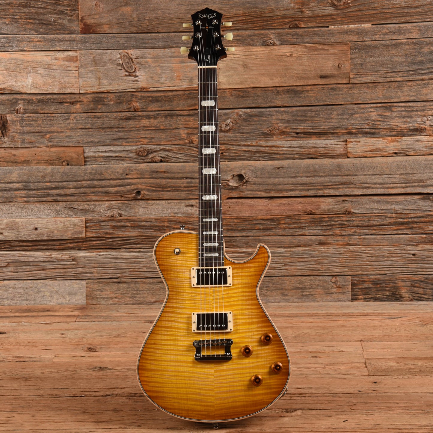 Knaggs Kenai T1 Lemon Tea Burst 2022 Electric Guitars / Solid Body