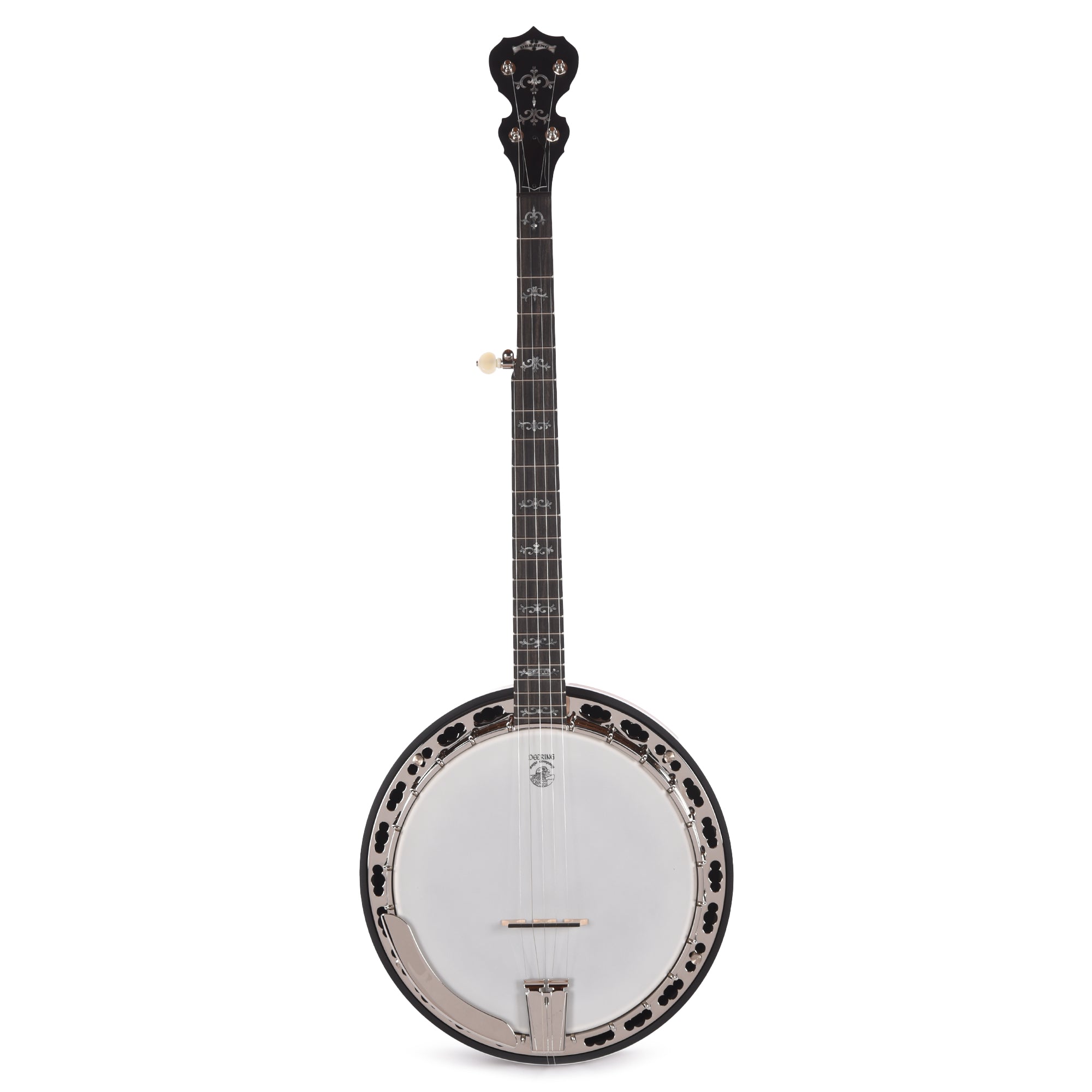 Deering Sierra 5-String Banjo with Resonator Brown Mahogany