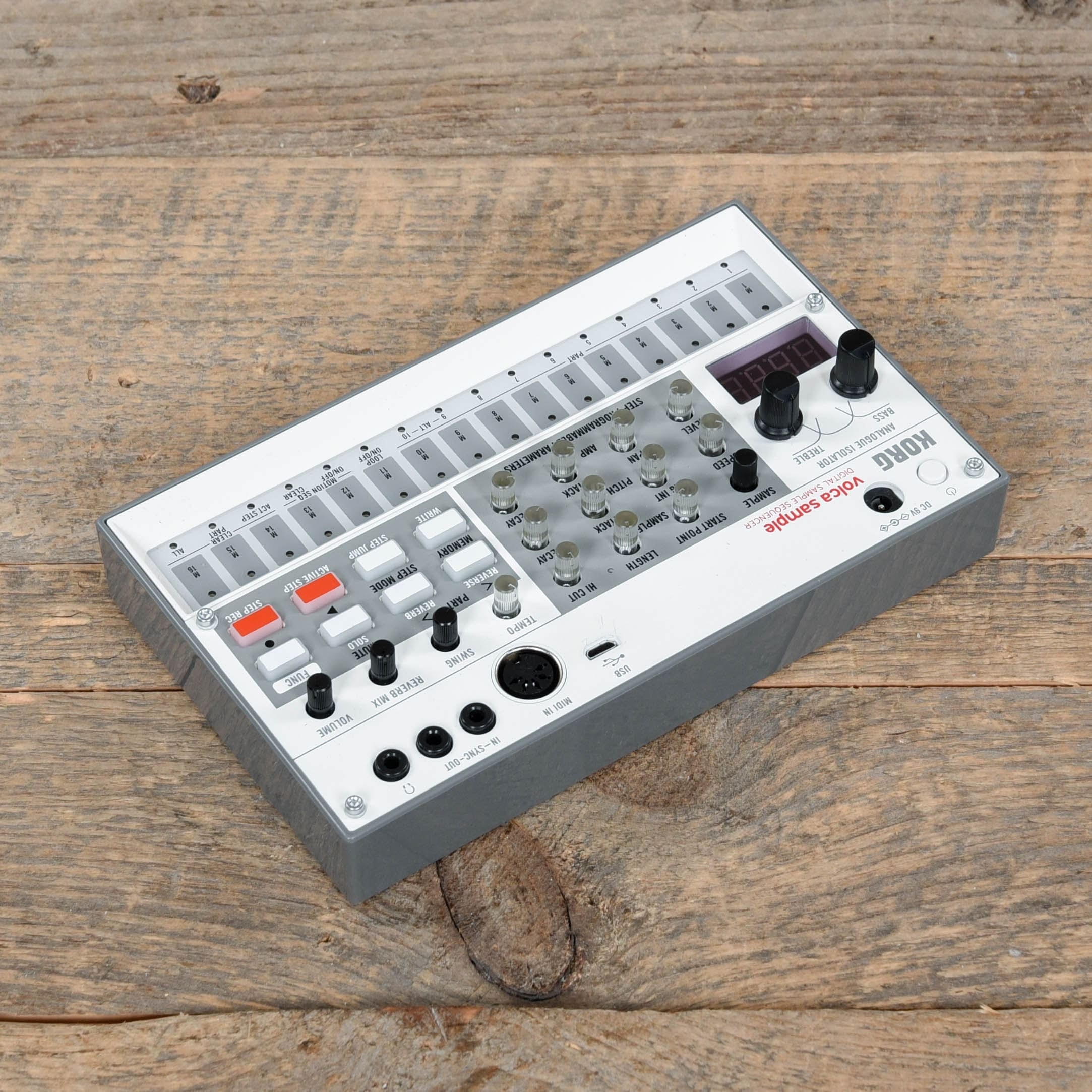 Sample Compact Machine Korg Volca Sample Digital Sample Sequencer V2 – Chicago Music Exchange