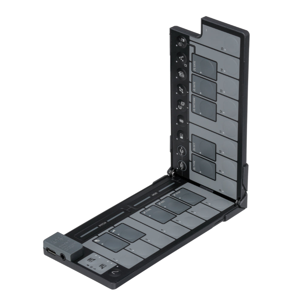Korg Nanokey Fold Foldable MIDI Keyboard Black Effects and Pedals / Controllers, Volume and Expression