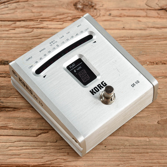 Korg DT-10 Chromatic Pedal Tuner Effects and Pedals / Tuning Pedals
