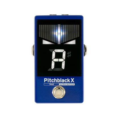 Korg PBXBL Pitchblack X Pedal Tuner Limited Edition Blue Effects and Pedals / Tuning Pedals