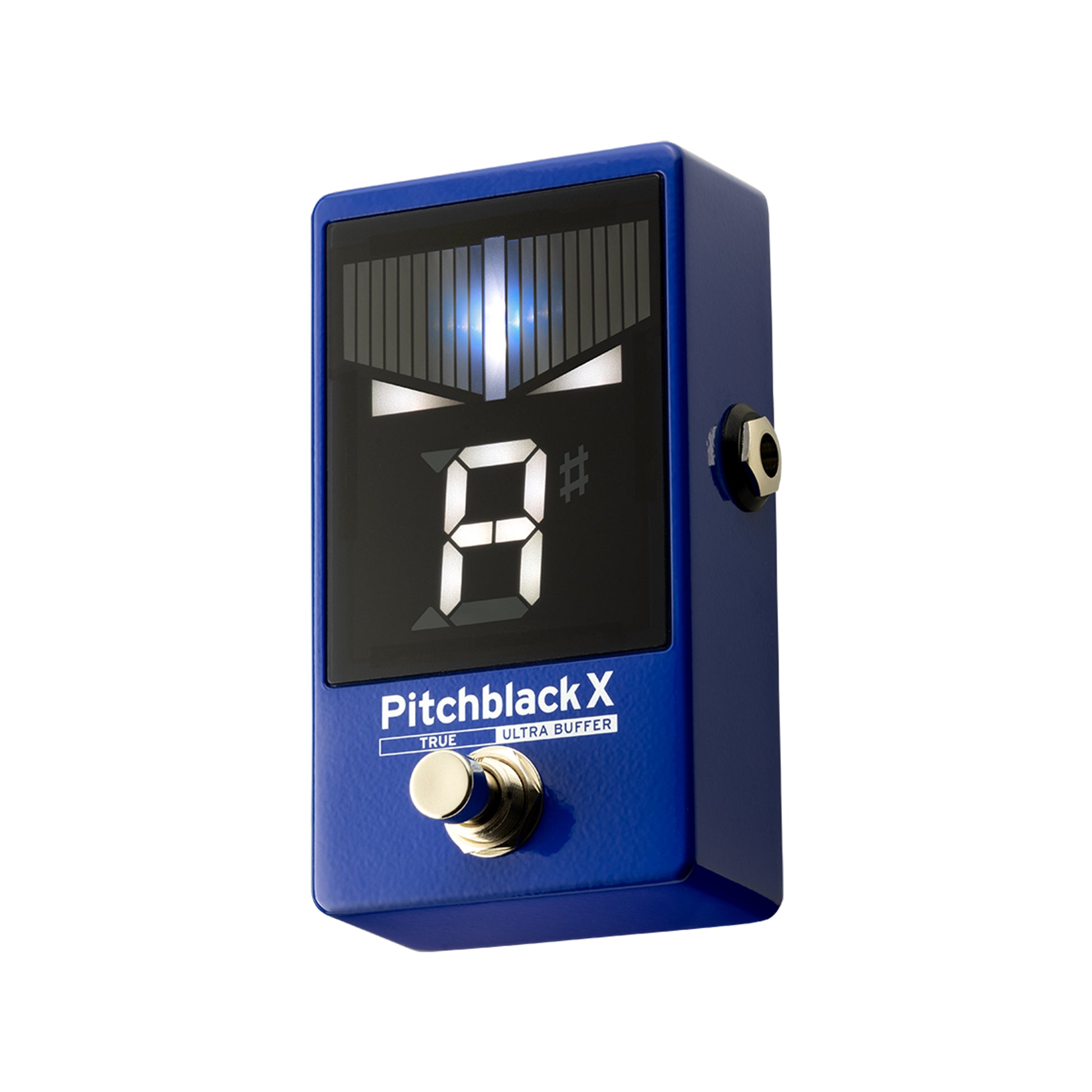 Korg PBXBL Pitchblack X Pedal Tuner Limited Edition Blue Effects and Pedals / Tuning Pedals