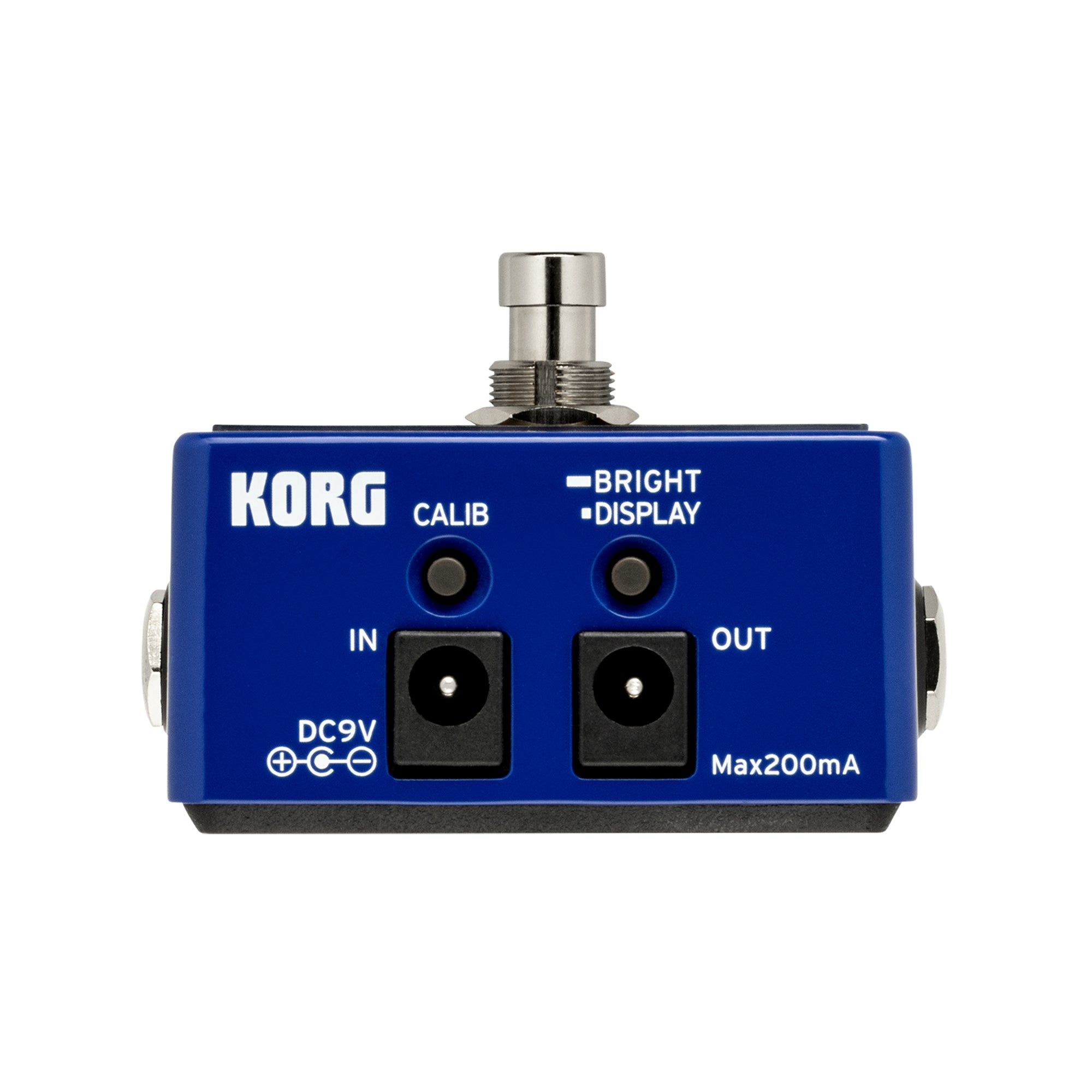 Korg PBXBL Pitchblack X Pedal Tuner Limited Edition Blue Effects and Pedals / Tuning Pedals