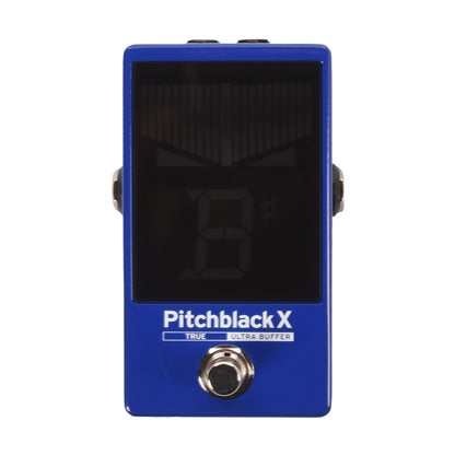 Korg PBXBL Pitchblack X Pedal Tuner Limited Edition Blue Effects and Pedals / Tuning Pedals