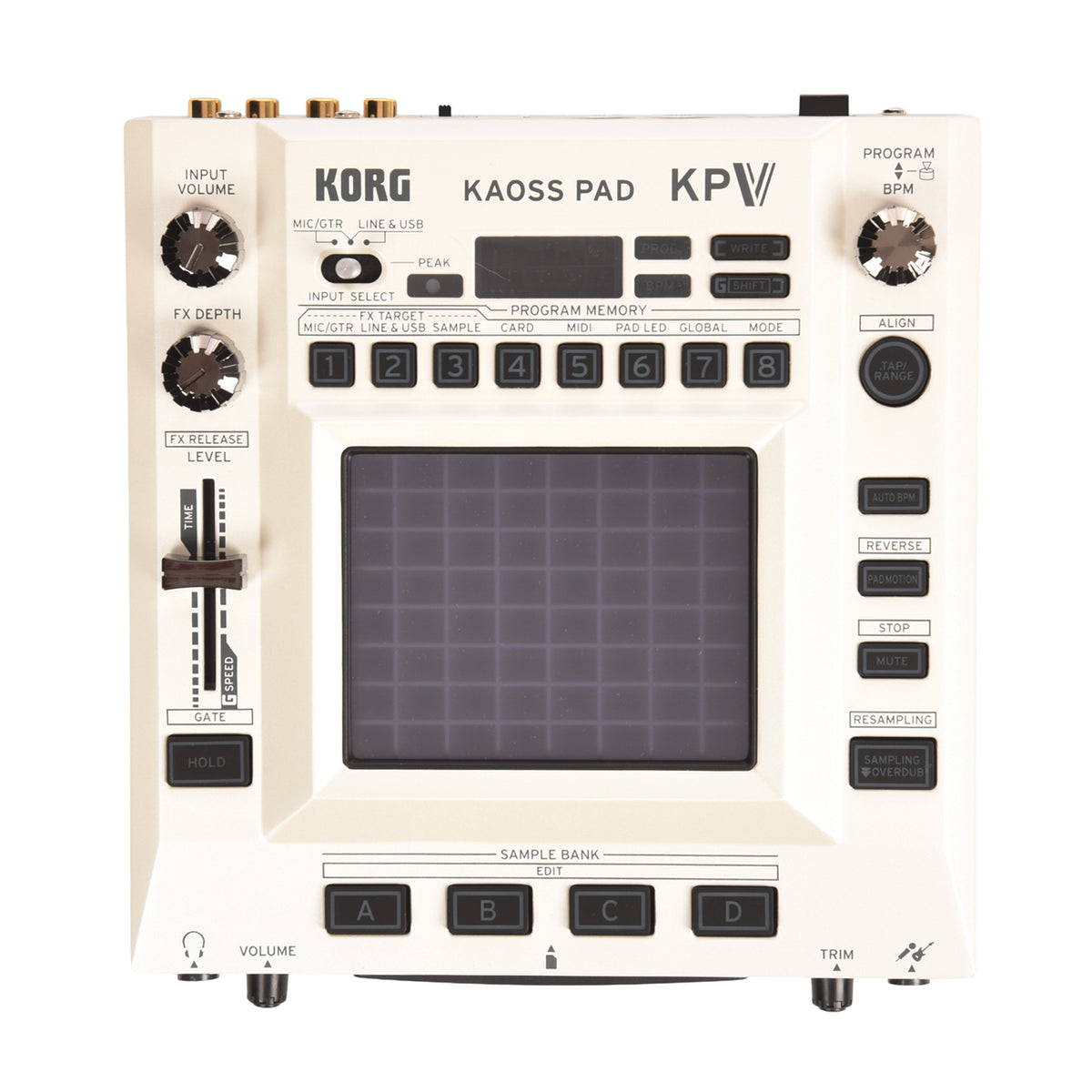Korg KAOSS Pad V Dynamic Effects Processor and Sampler Electronic Percussion