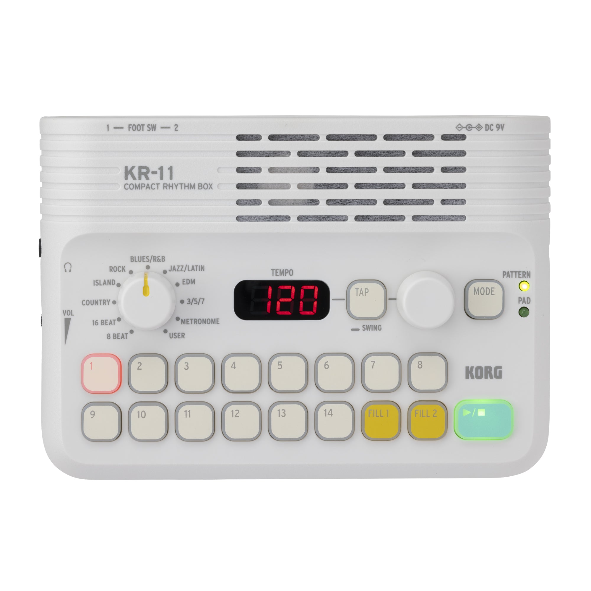 Korg KR-11 Compact Rhythm Machine – Chicago Music Exchange