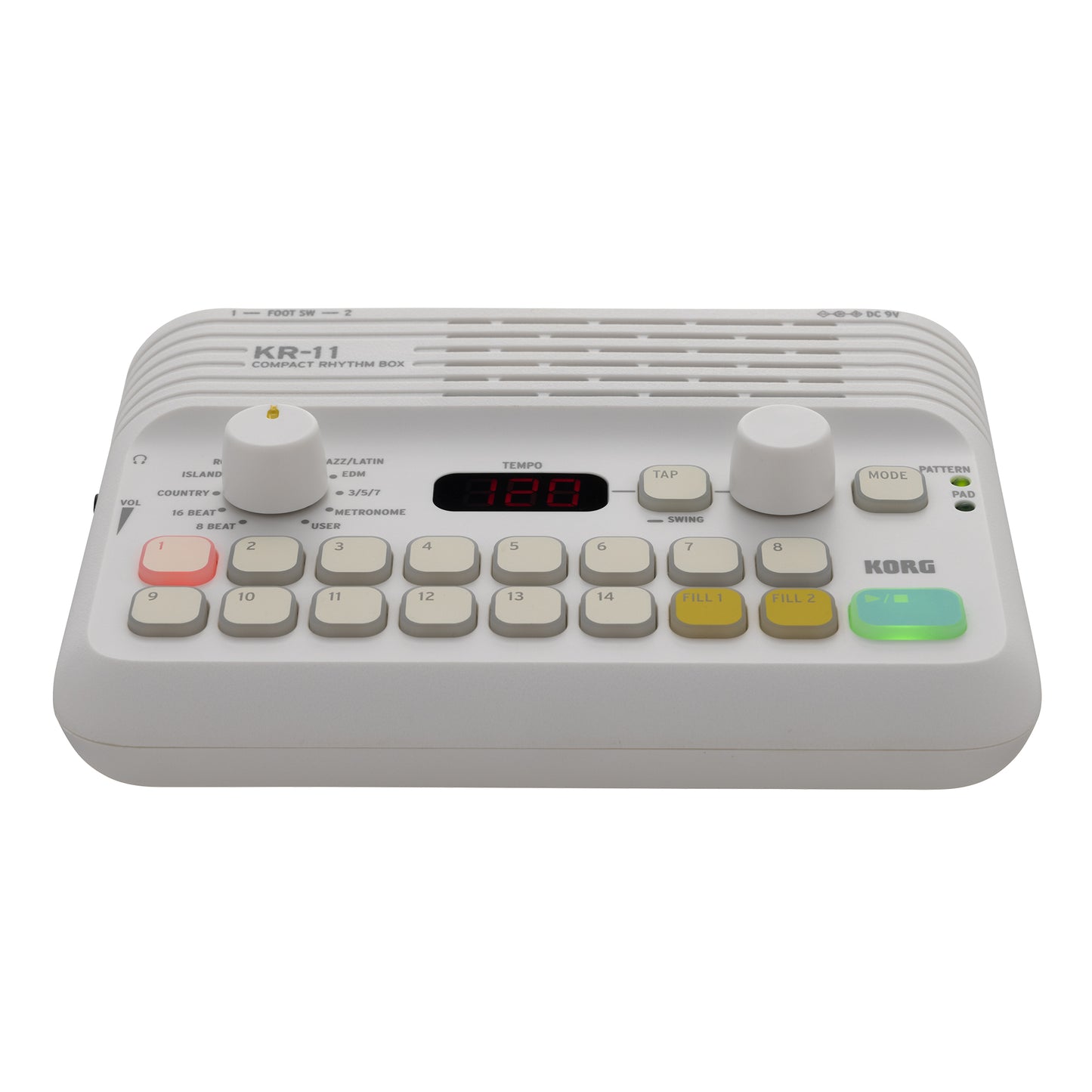 Korg KR-11 Compact Rhythm Machine Keyboards and Synths / Drum Machines