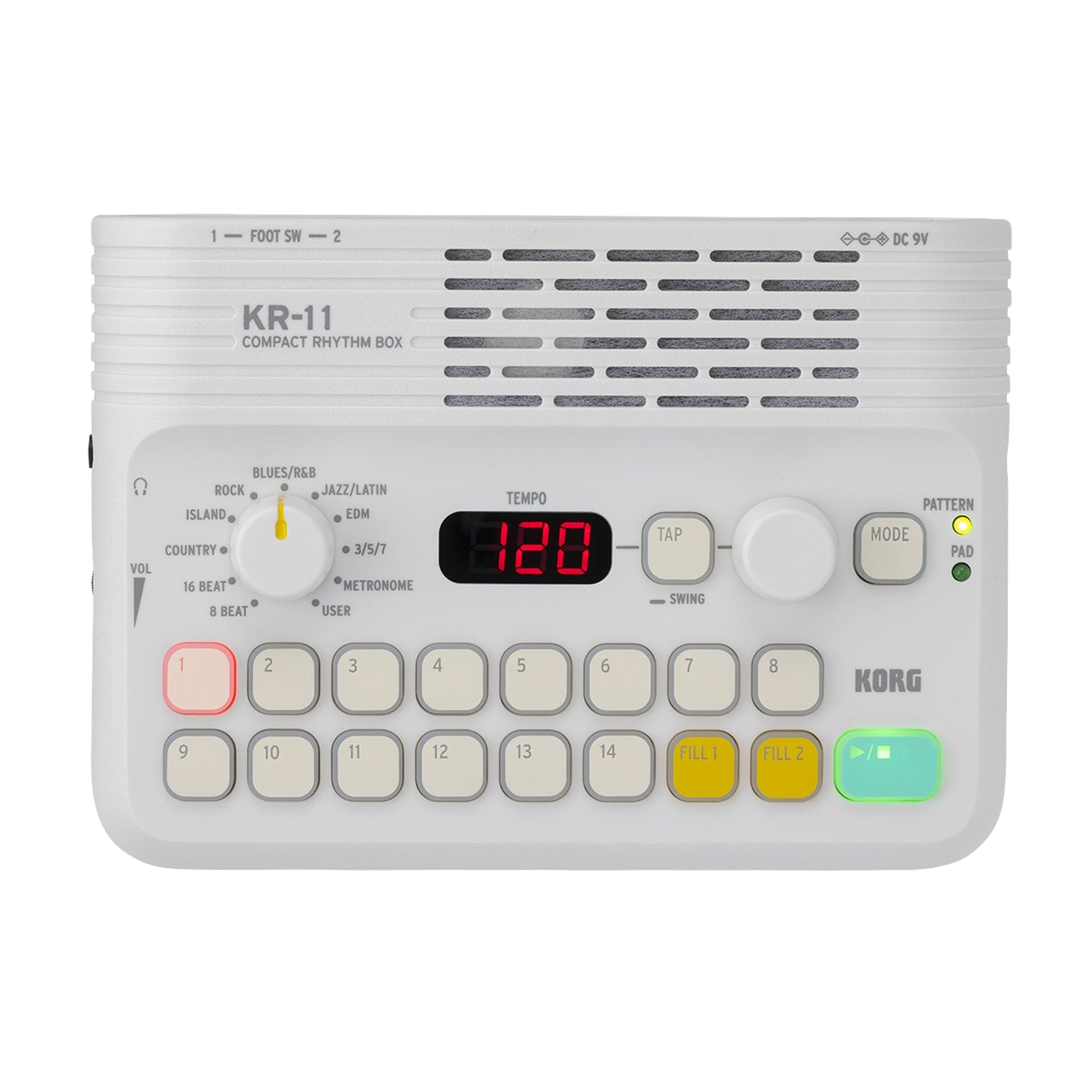 Korg KR-11 Compact Rhythm Machine Keyboards and Synths / Drum Machines
