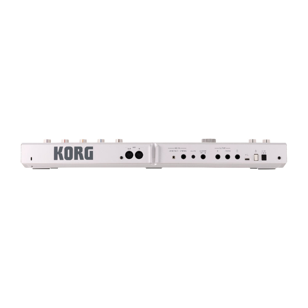 Korg MicroKorg 2 Synthesizer w/ Vocoder & Looper Limited Edition White Keyboards and Synths / Synths / Digital Synths
