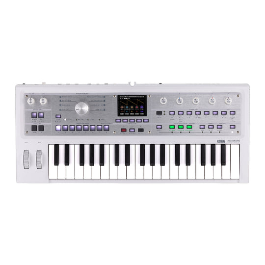 Korg MicroKorg 2 Synthesizer w/ Vocoder & Looper Limited Edition White Keyboards and Synths / Synths / Digital Synths