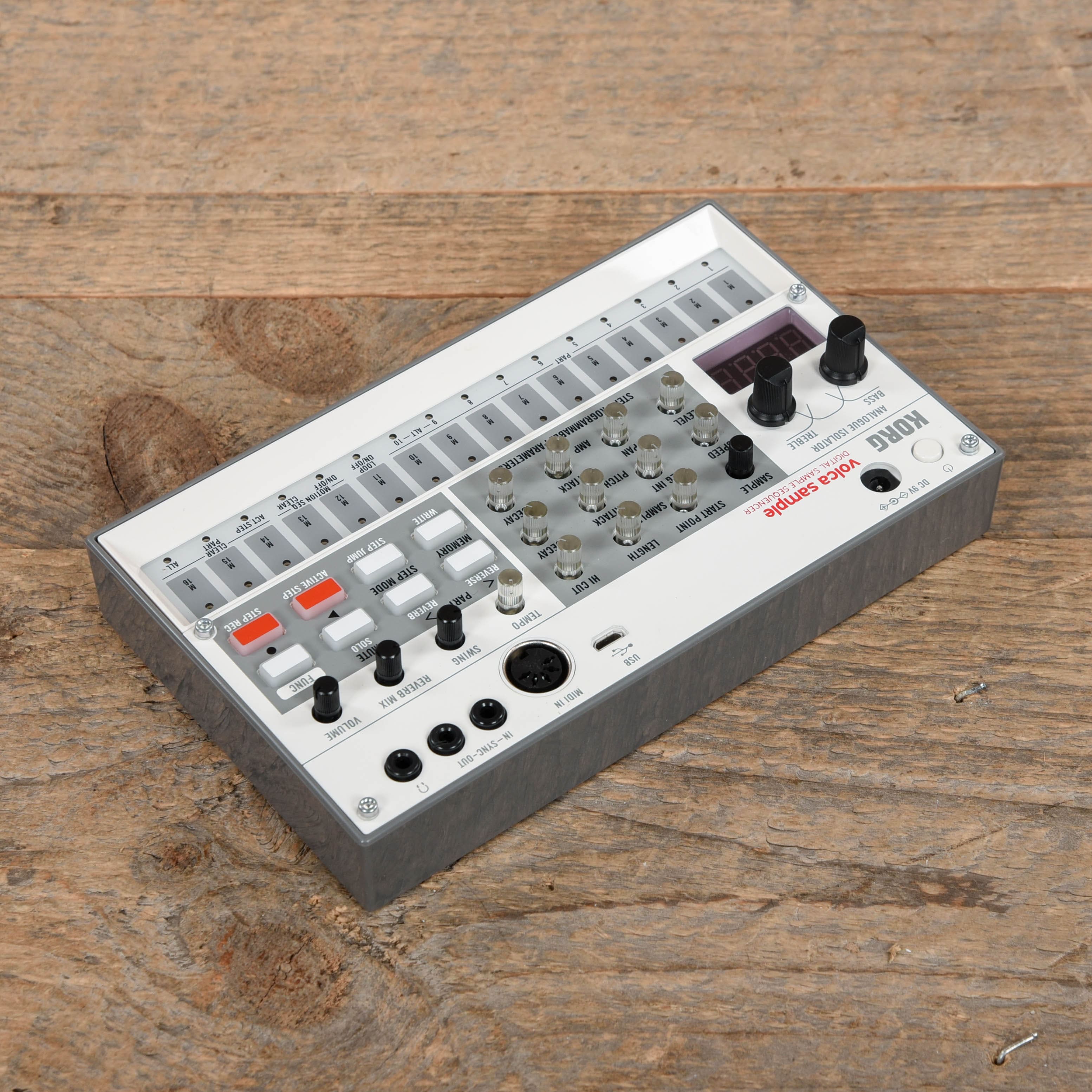Korg Volca Sample Digital Sample Sequencer V2 – Chicago Music Exchange