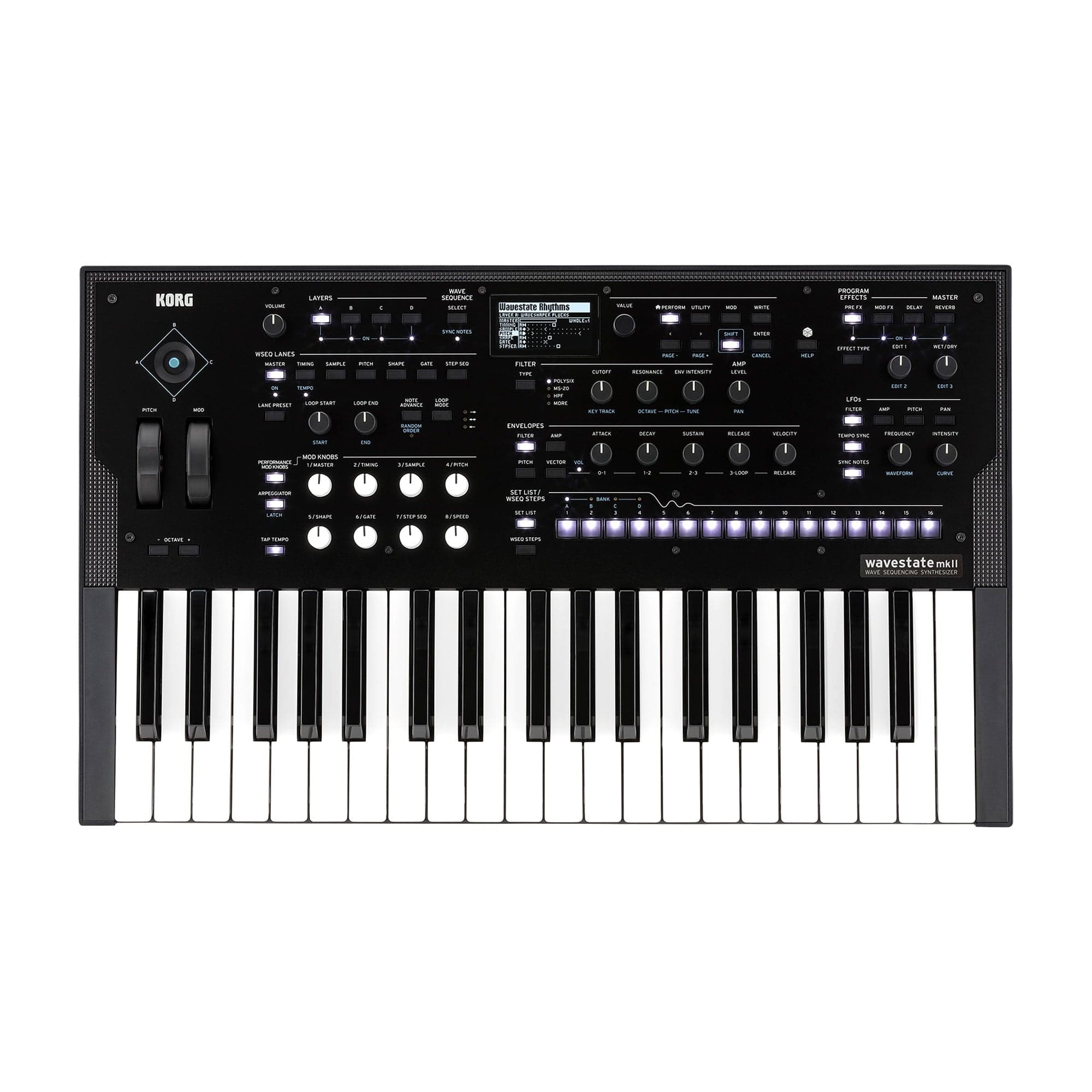 Korg Wavestate MKII Digital Wave Sequencing Synthesizer Keyboards and Synths / Synths / Digital Synths