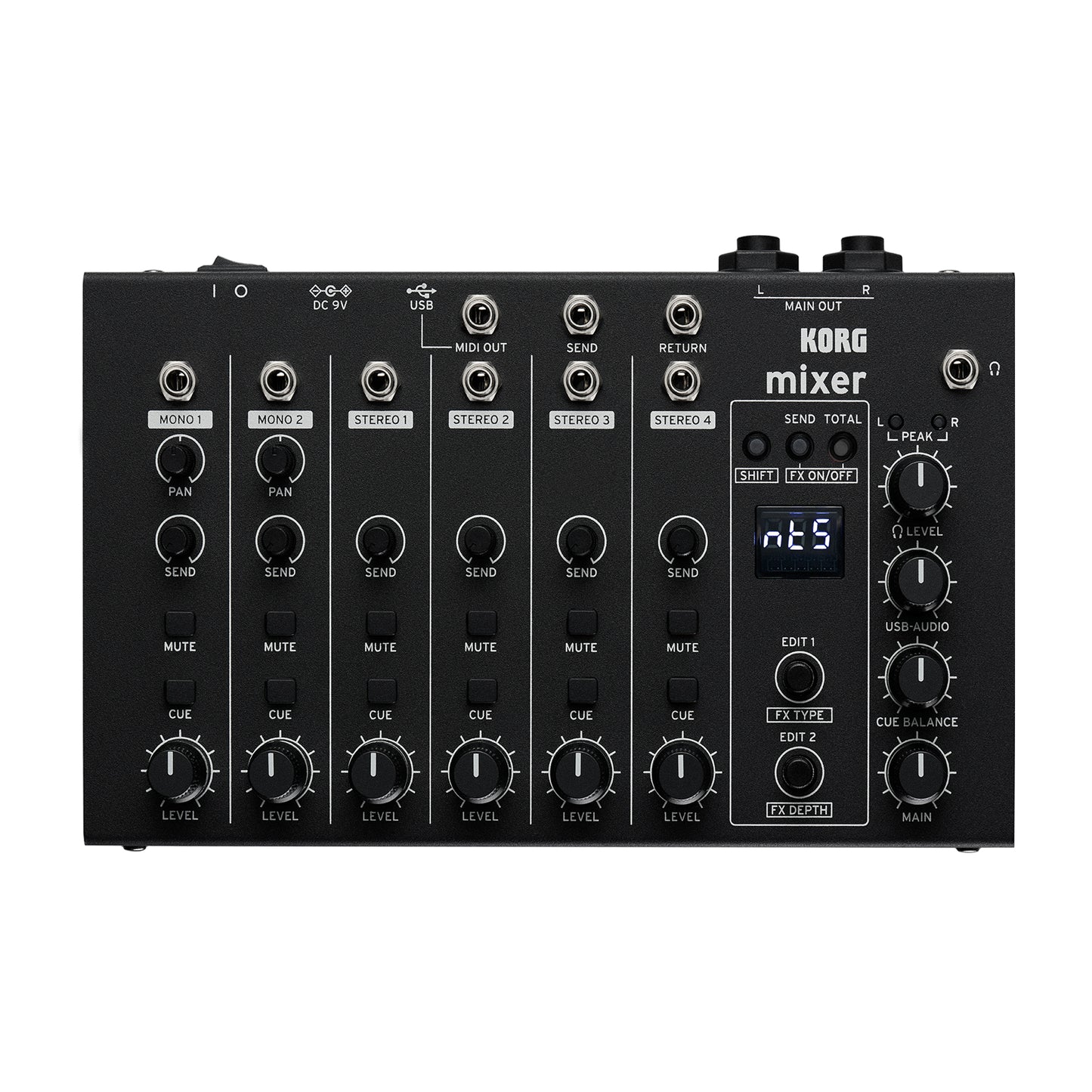 Korg NTS-4 Mixer Compact Performance Mixer Kit Mixers