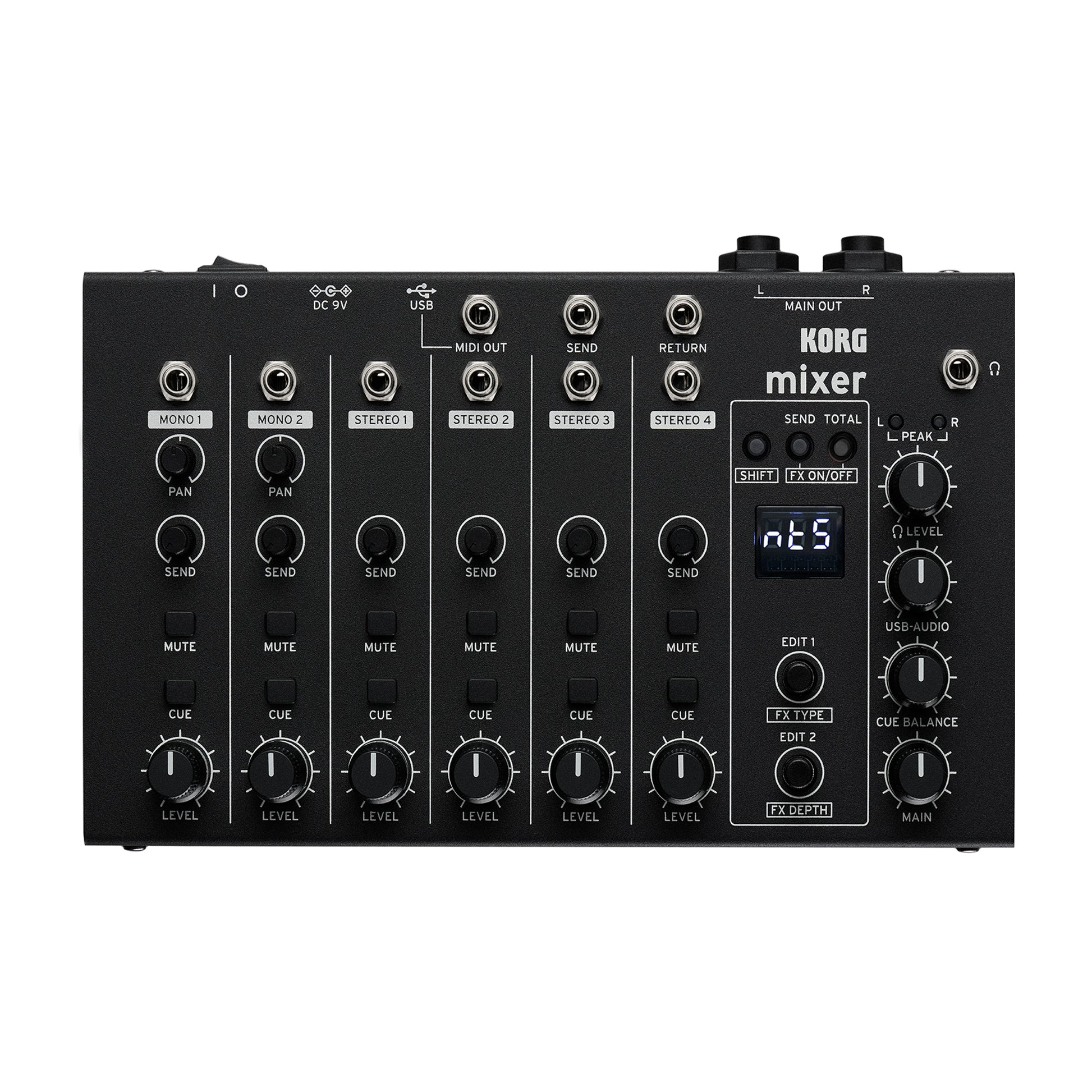 Korg NTS-4 Mixer Compact Performance Mixer Kit Mixers