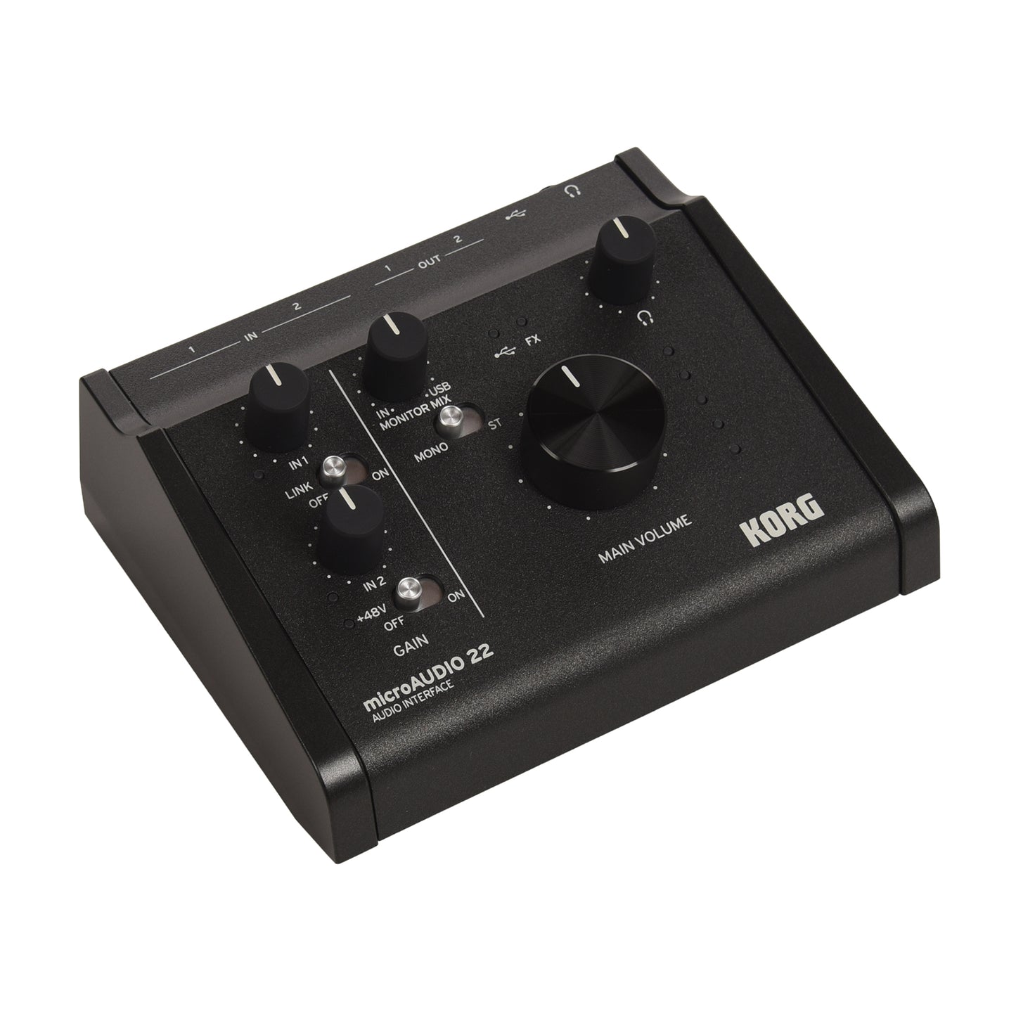 Korg microAUDIO 22 2x2 USB-C Audio Interface Pro Audio / Interfaces