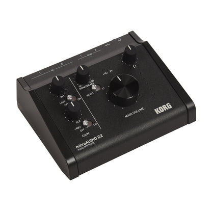 Korg microAUDIO 22 2x2 USB-C Audio Interface Pro Audio / Interfaces