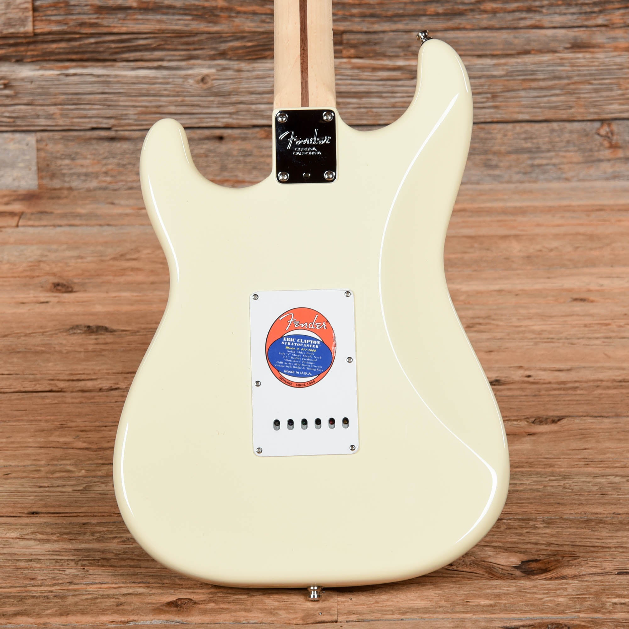 Fender Artist Eric Clapton Stratocaster Olympic white 2019