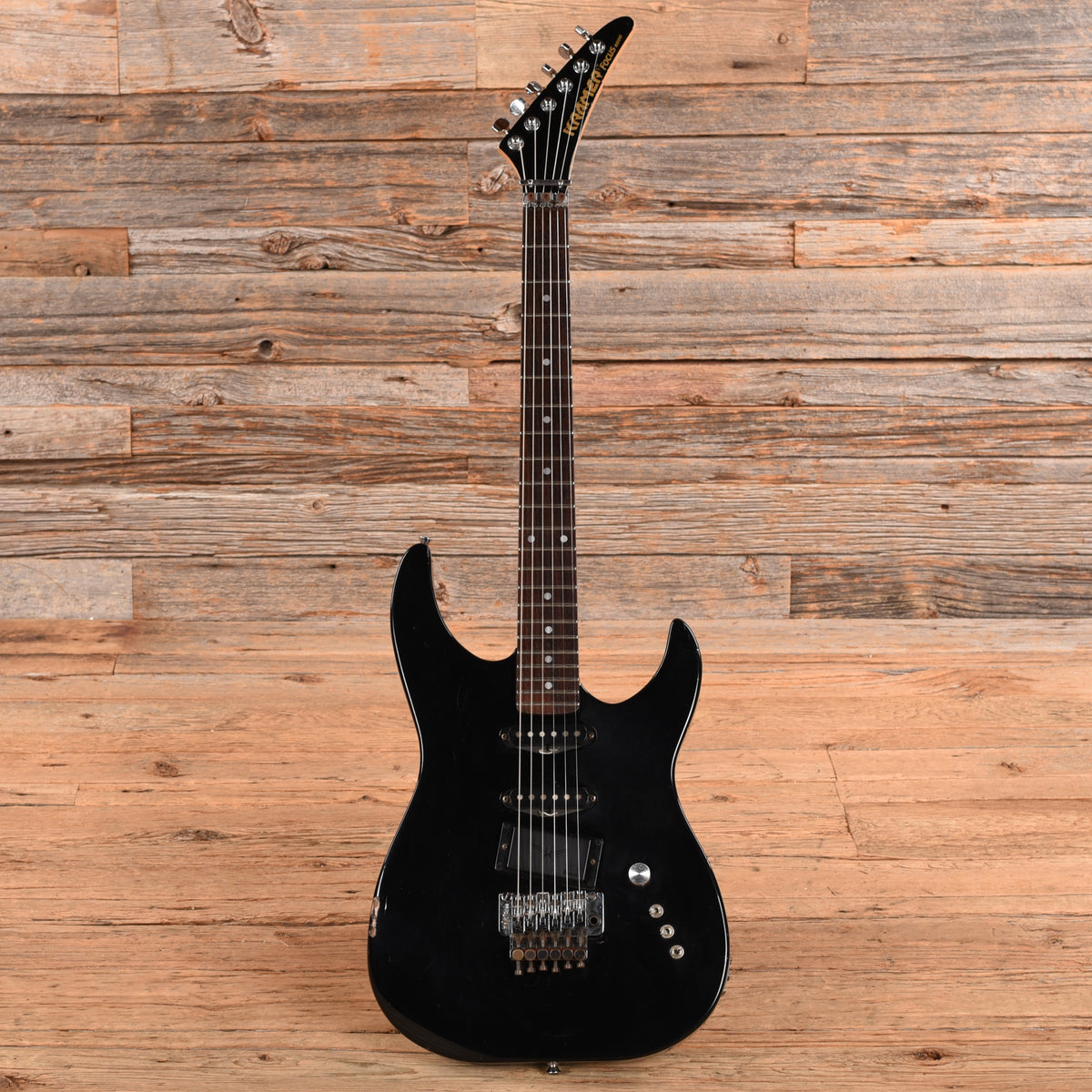 Kramer Focus 6000 Black 1980 Electric Guitars