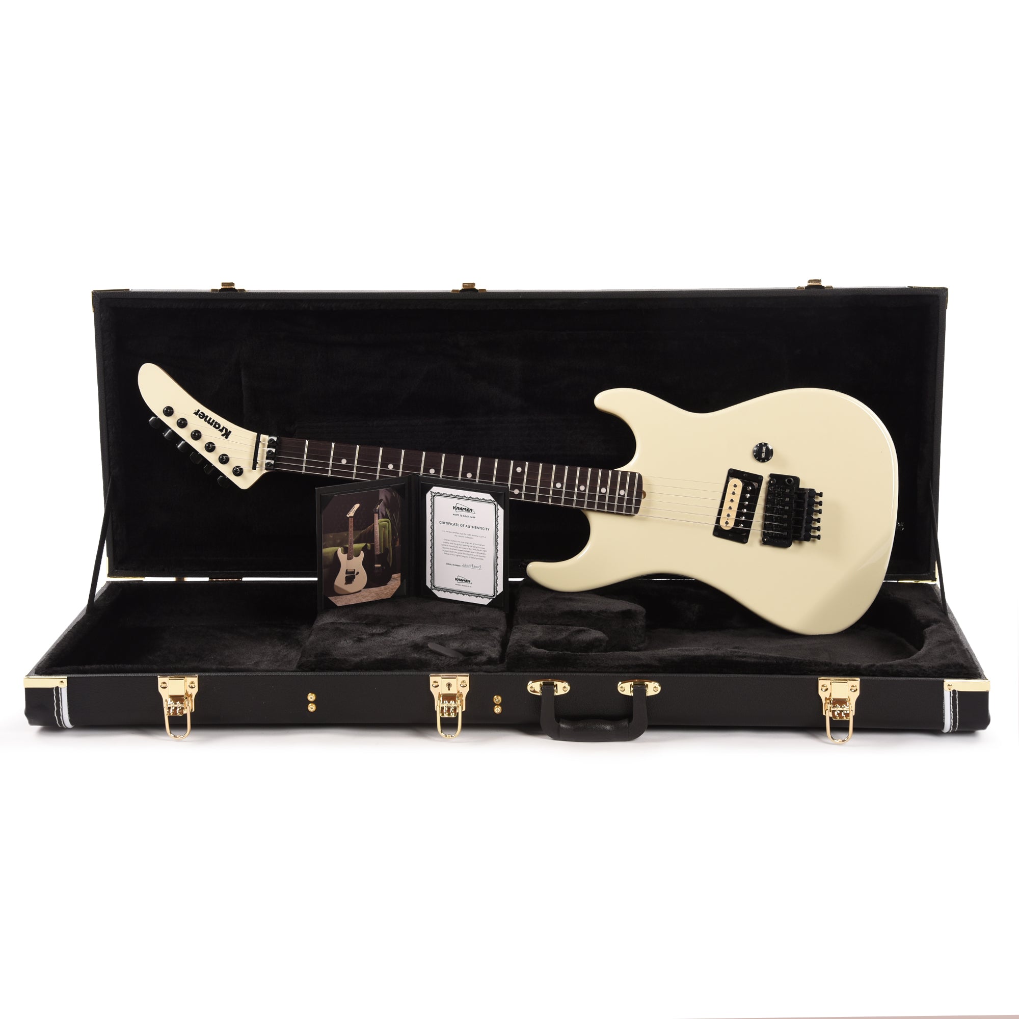 Kramer 1983 Baretta Reissue MIJ Classic White – Chicago Music Exchange
