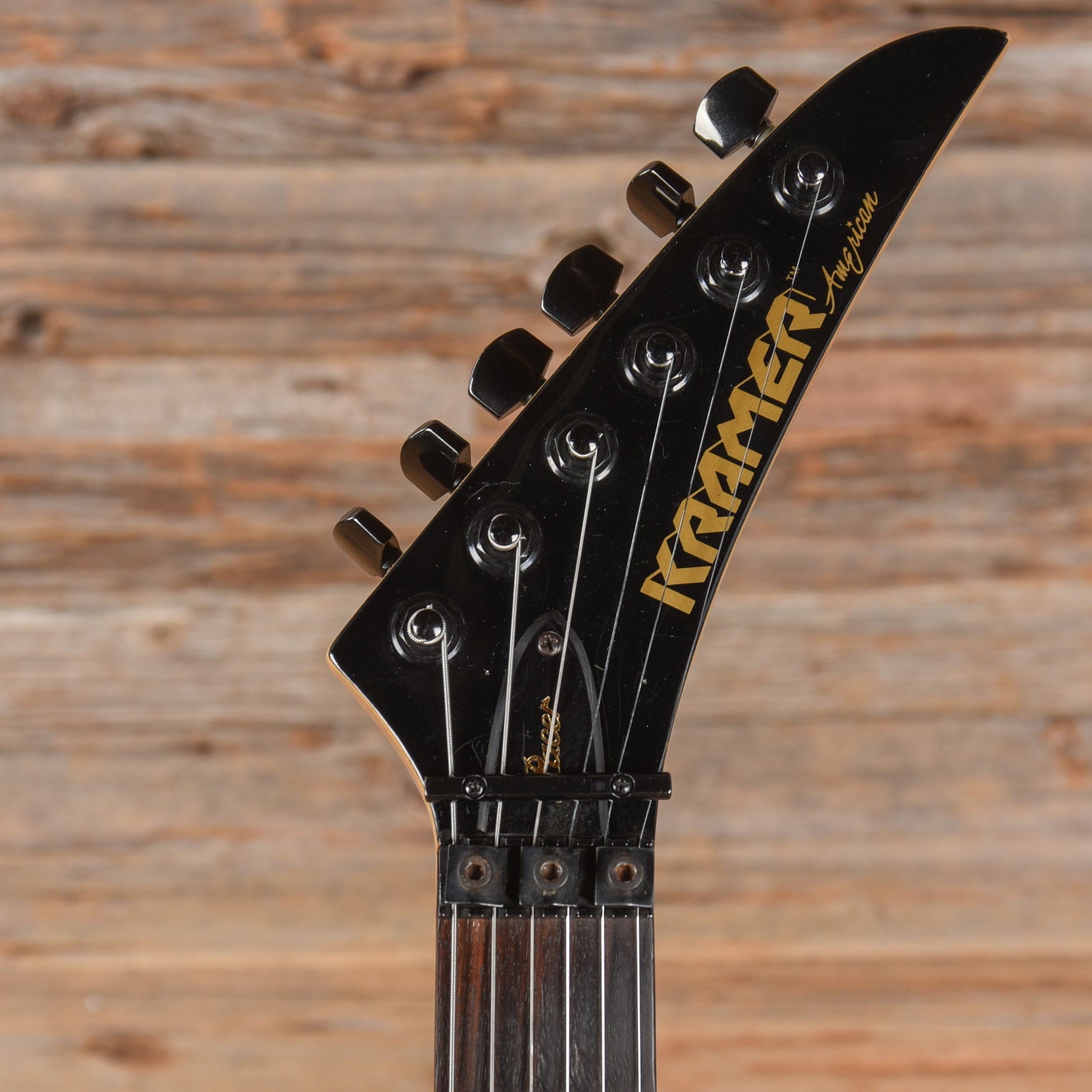 Kramer American Pacer (Previously Owned by Randy Bachman) Black 1985 Electric Guitars / Solid Body