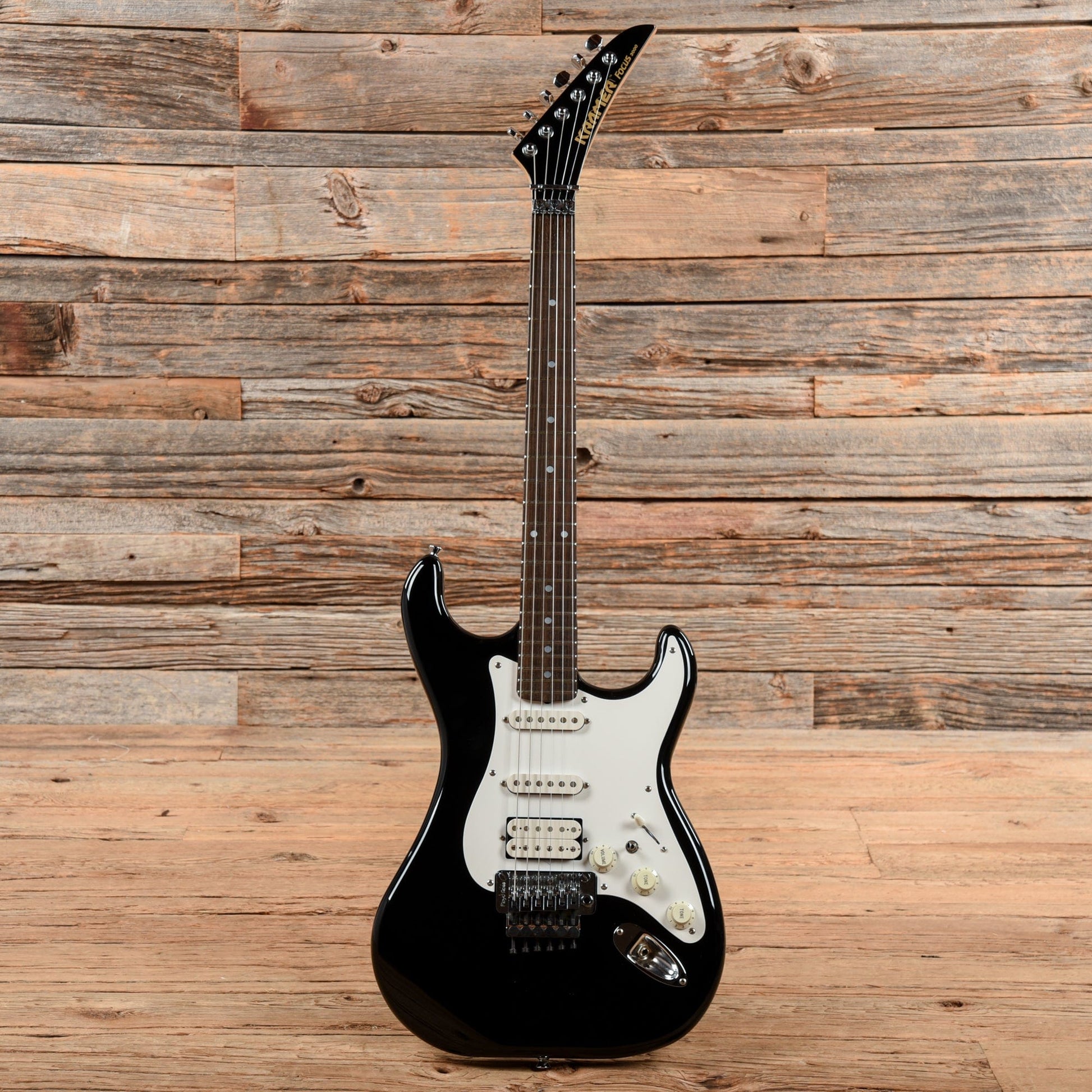 Kramer Focus 3000 Black 1986 Electric Guitars / Solid Body