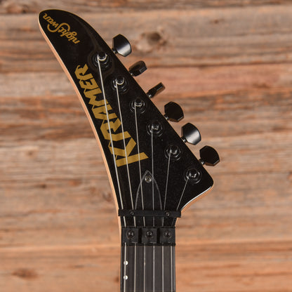 Kramer Nightswan Black with Blue Polka Dots 2021 Electric Guitars / Solid Body