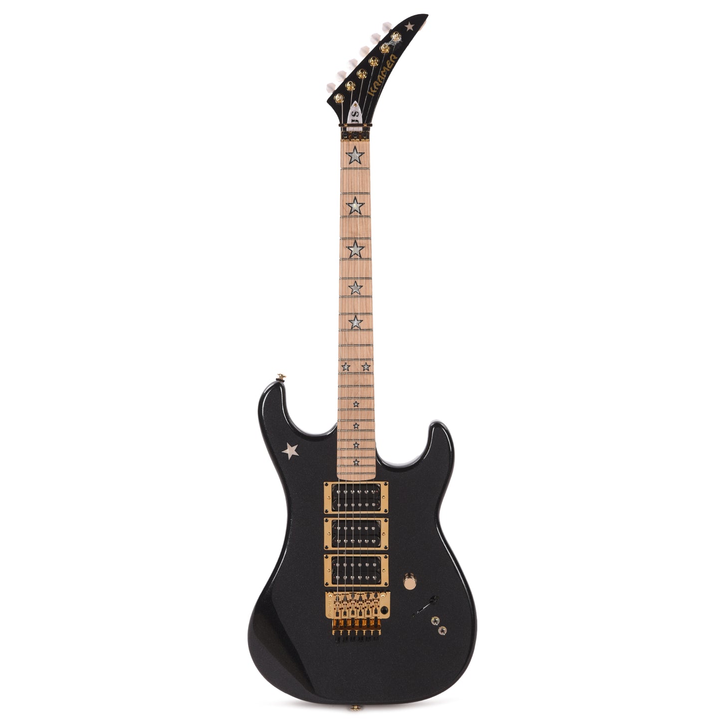 Kramer Original Jersey Star Black Pearl Electric Guitars / Solid Body